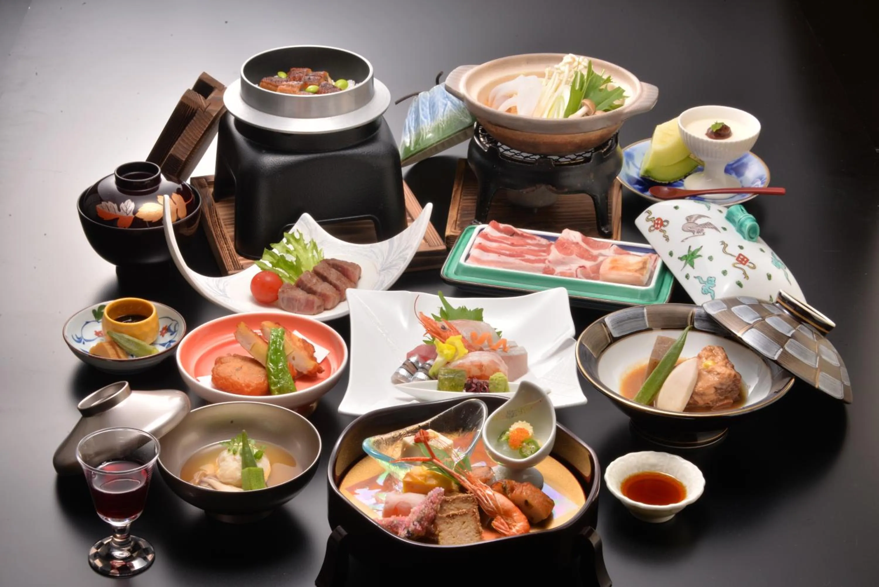 Dinner in Hotel Kyocera