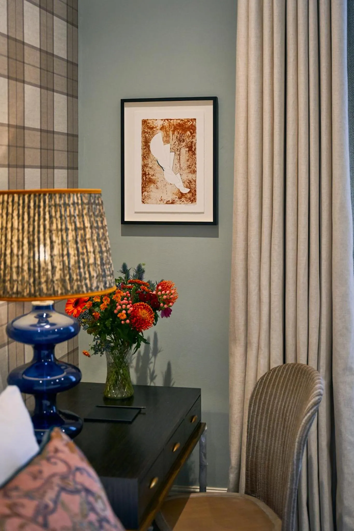 Bedroom in The Tophams Hotel