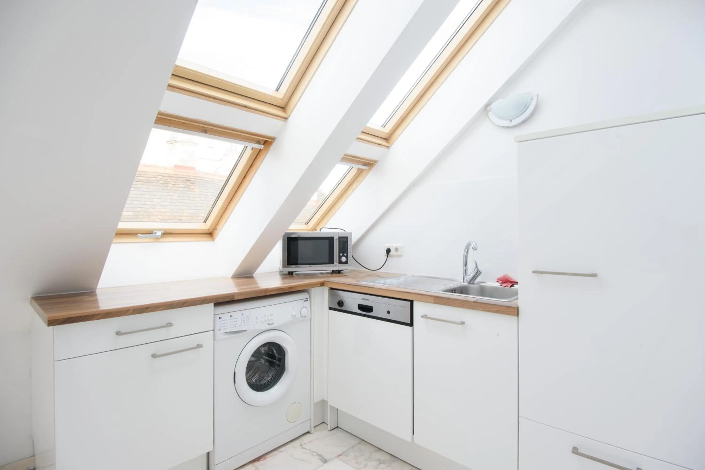 Kitchen or kitchenette in Vienna-apartment-one Schmidgasse