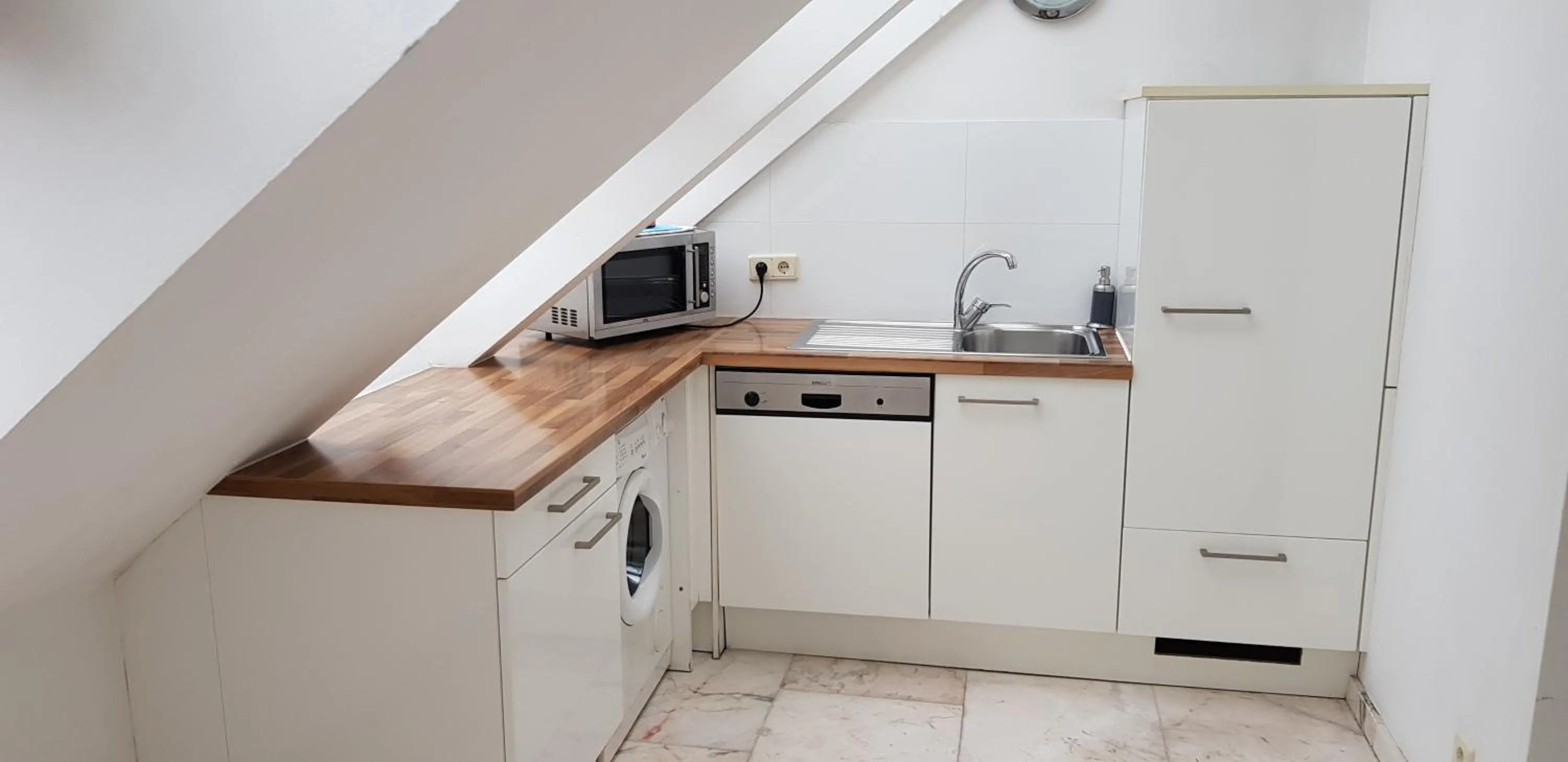 Kitchen or kitchenette in Vienna-apartment-one Schmidgasse