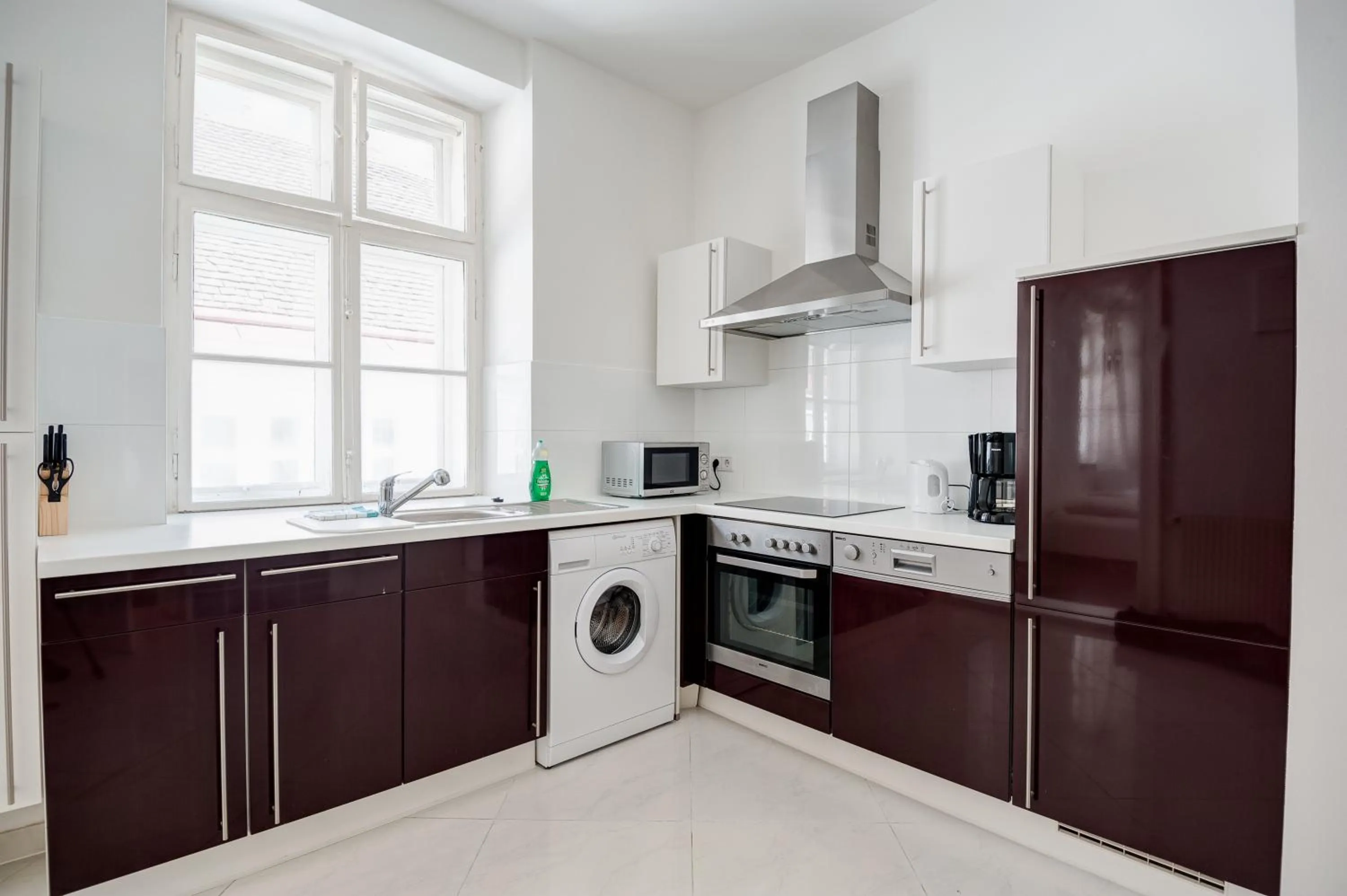 Kitchen or kitchenette in Vienna-apartment-one Schmidgasse