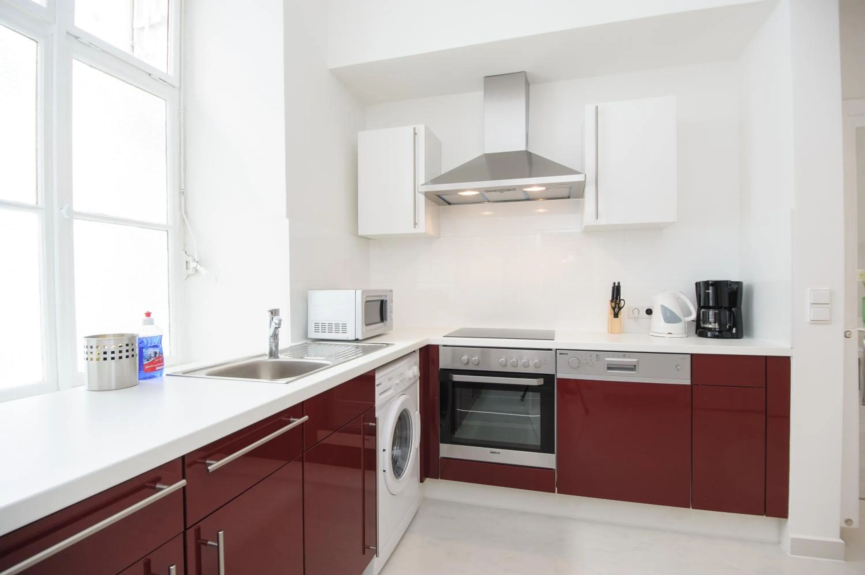 Kitchen or kitchenette in Vienna-apartment-one Schmidgasse