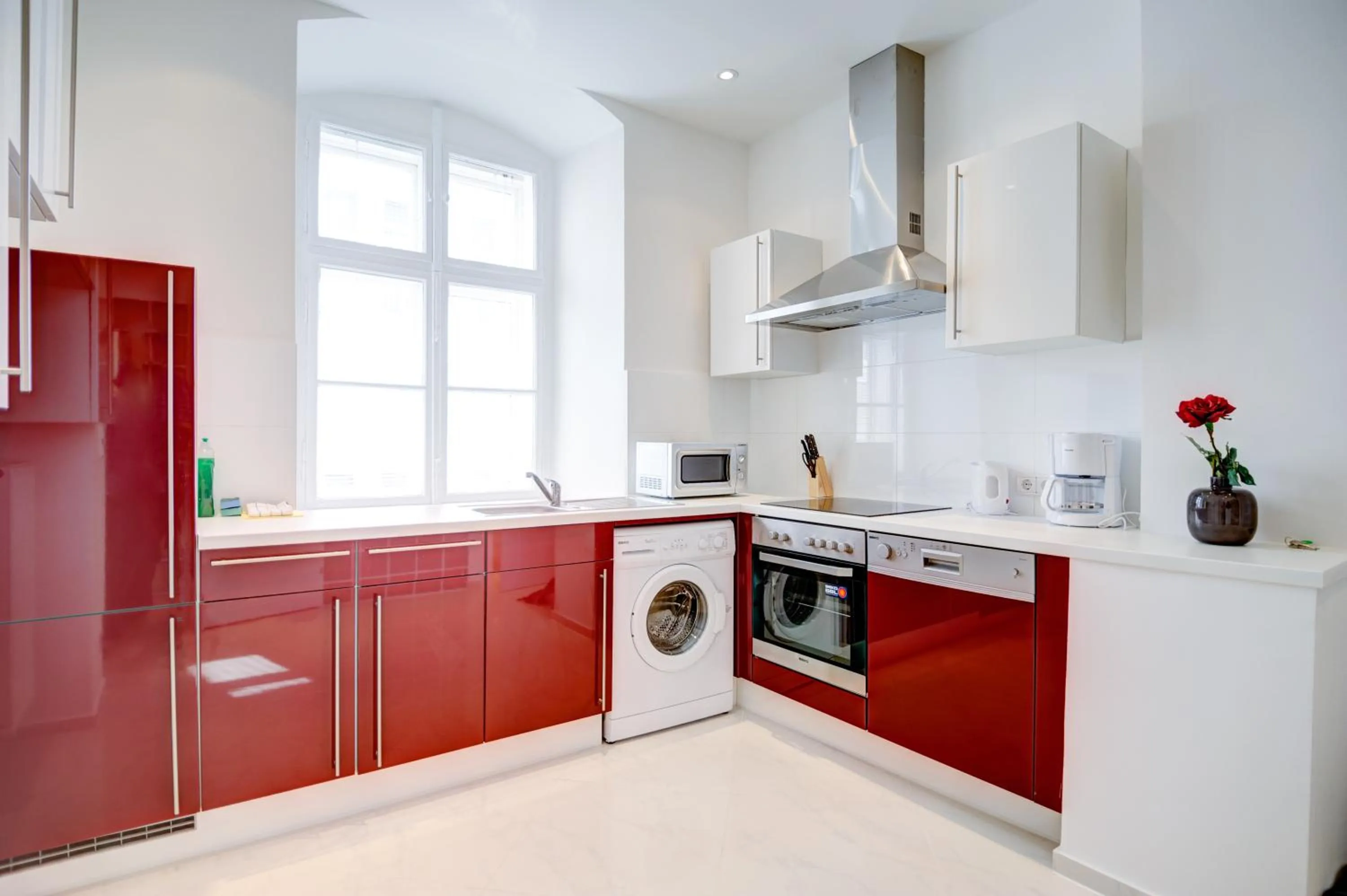 Kitchen or kitchenette in Vienna-apartment-one Schmidgasse