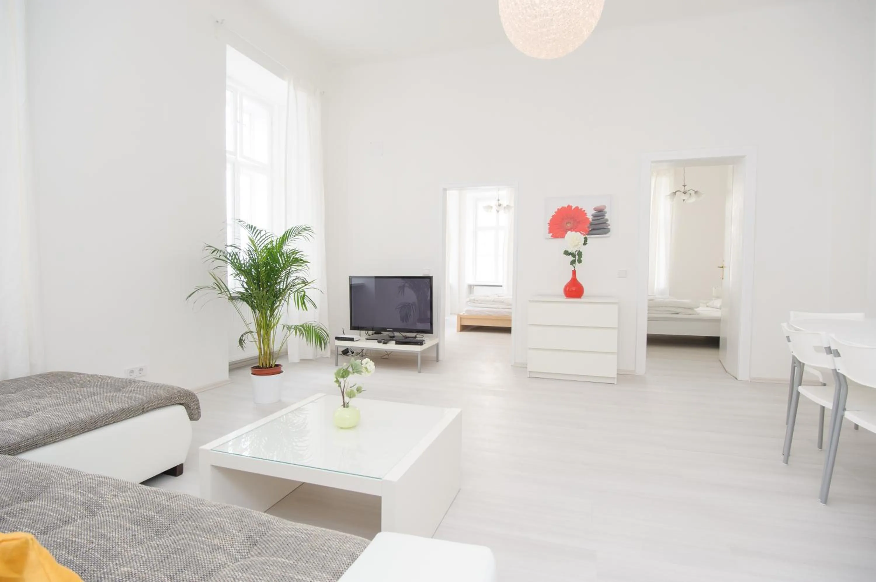 Living room in Vienna-apartment-one Schmidgasse