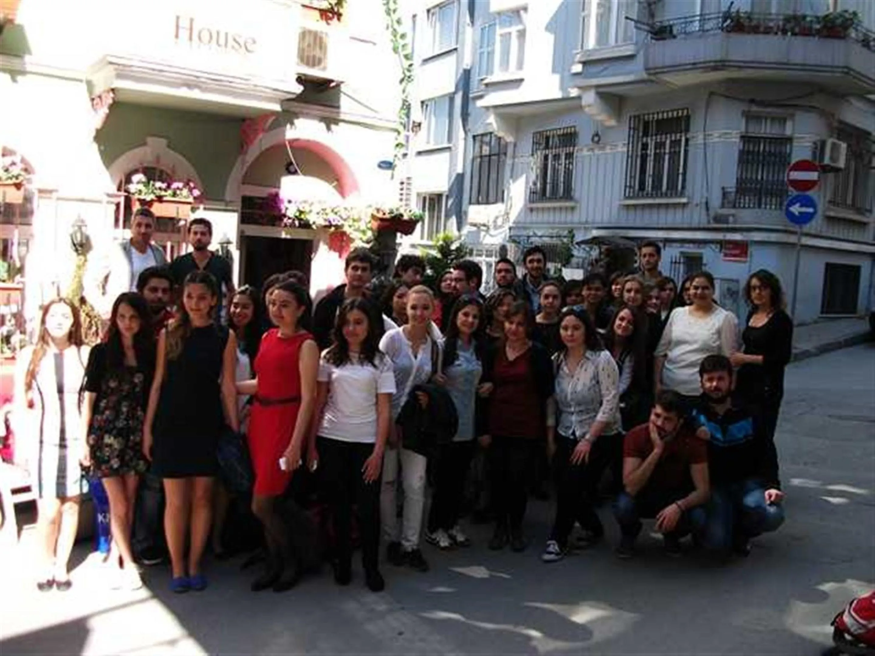 group of guests in Taksim Hostel Green House Istanbul