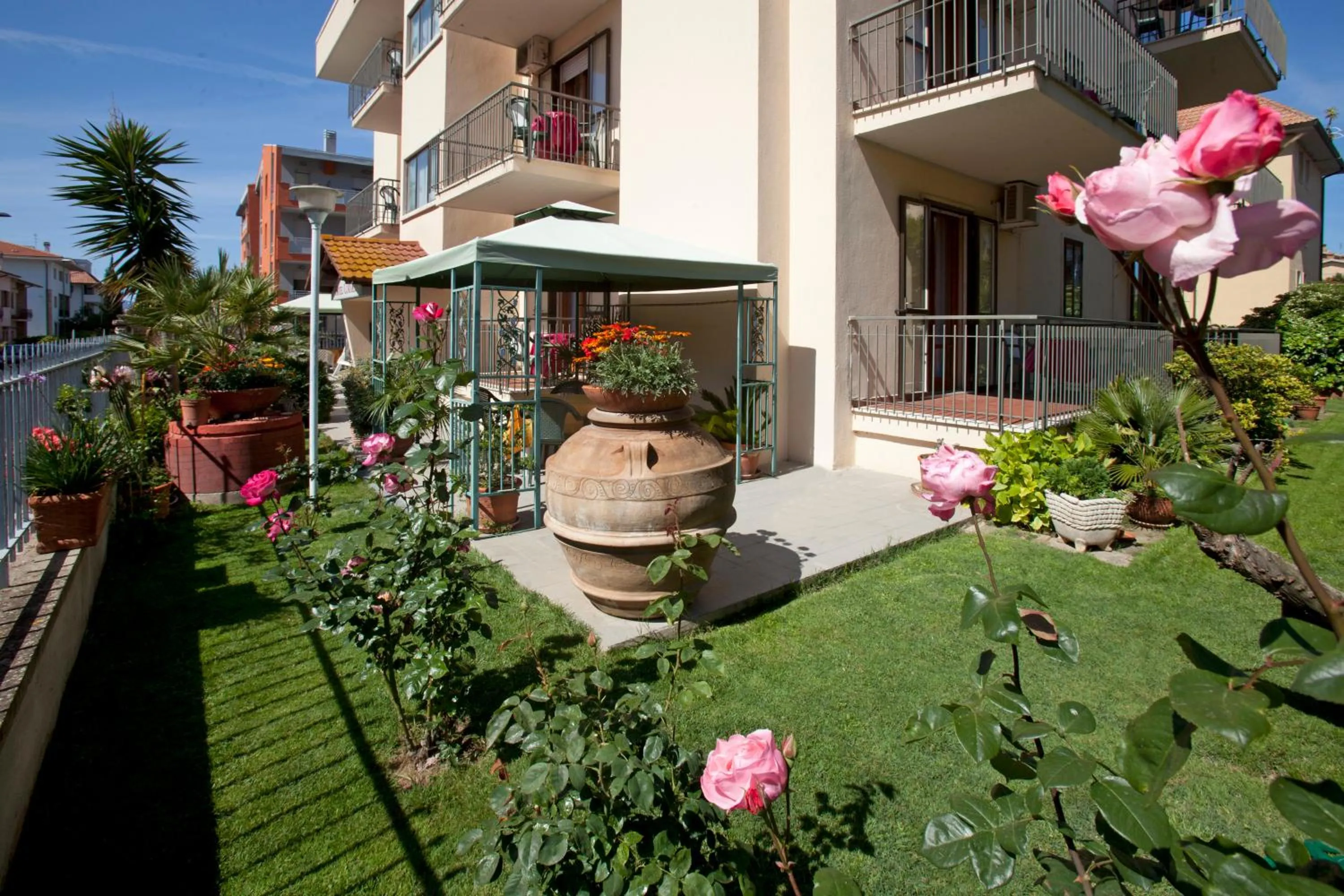 Garden in Hotel Corallo