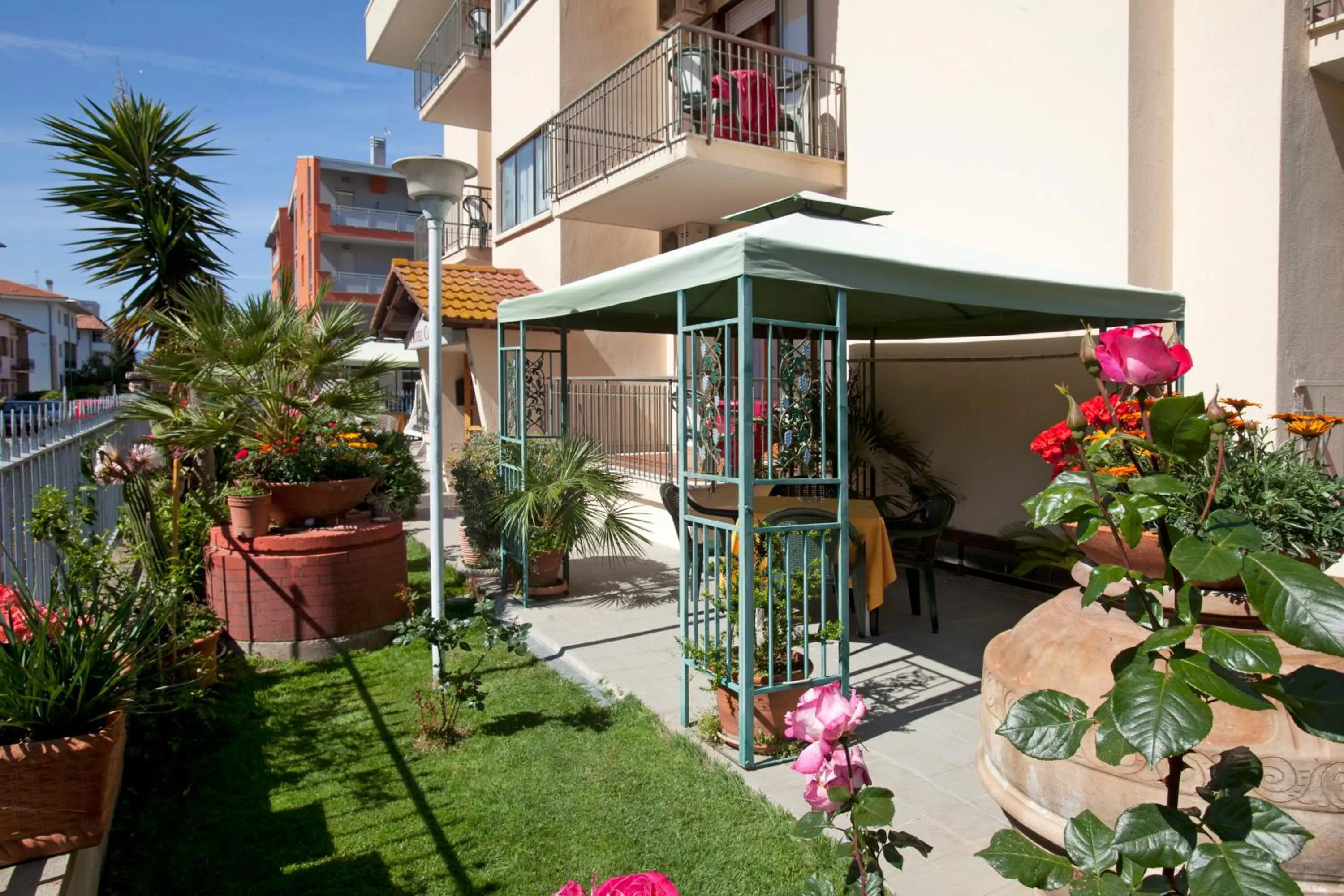 Garden in Hotel Corallo