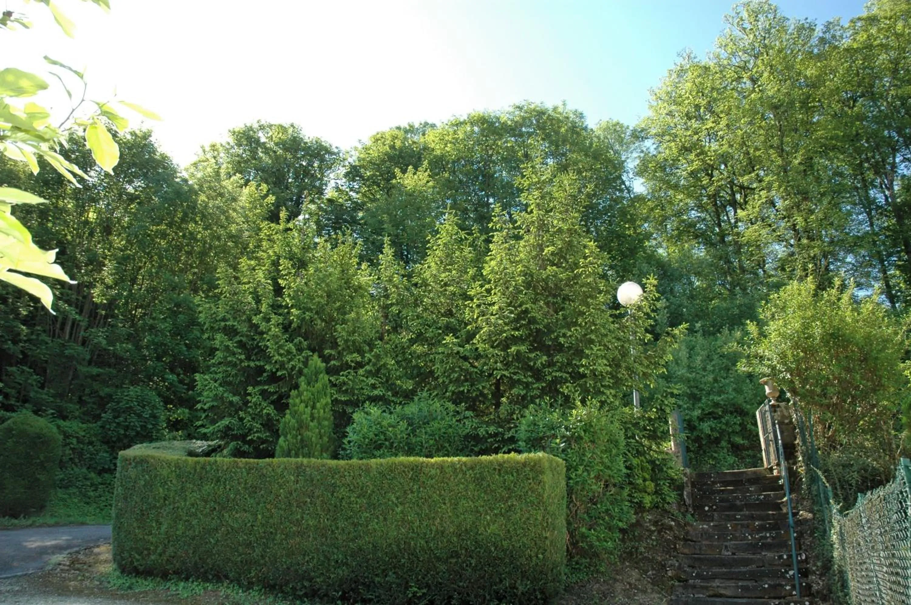 Garden in Hôtel et Studios d'Orfeuil