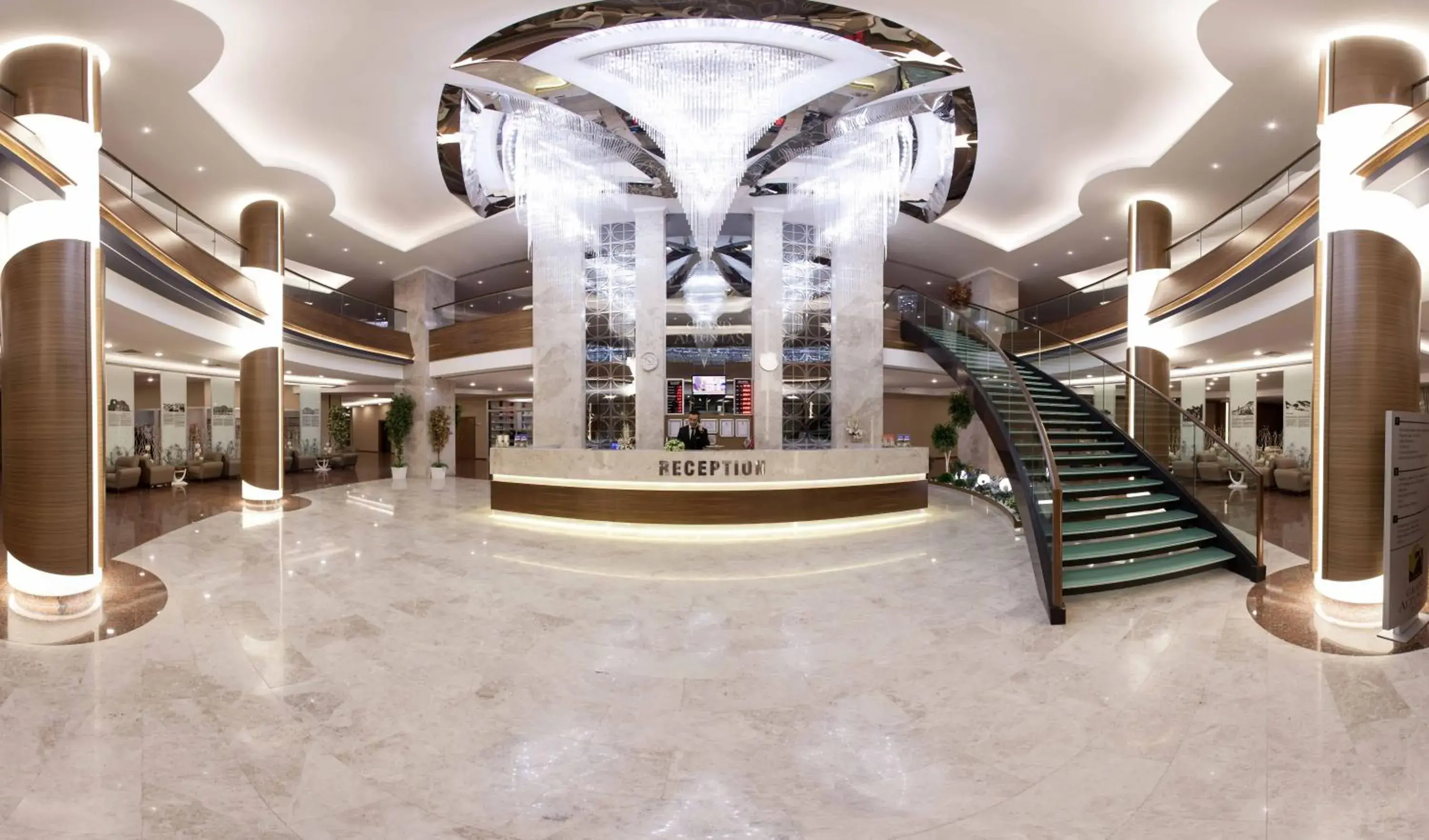 Lobby or reception in Grand Altuntas Hotel Lobby or reception in Grand Altuntas Hotel