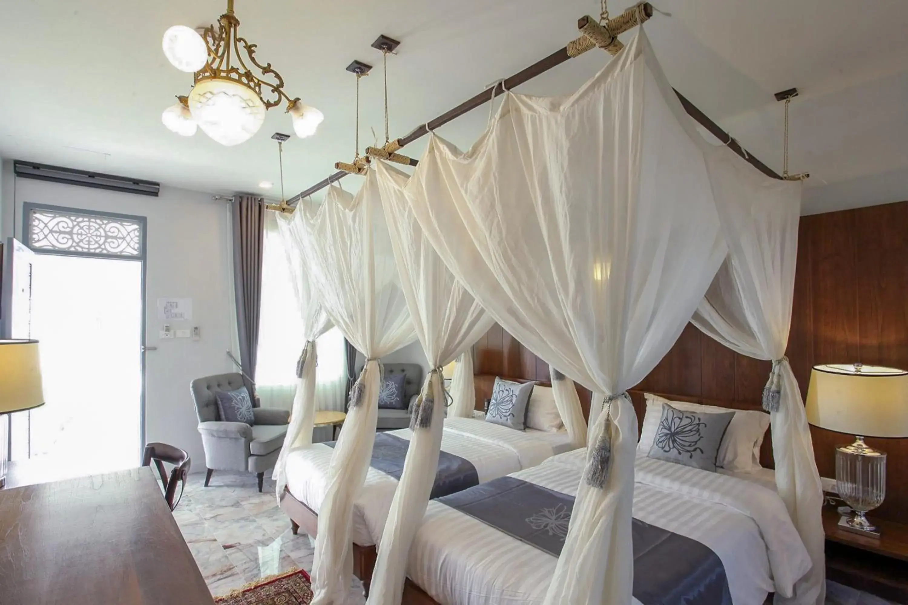 Bedroom, Bed in Villa Amphawa Bedroom, Bed in Villa Amphawa