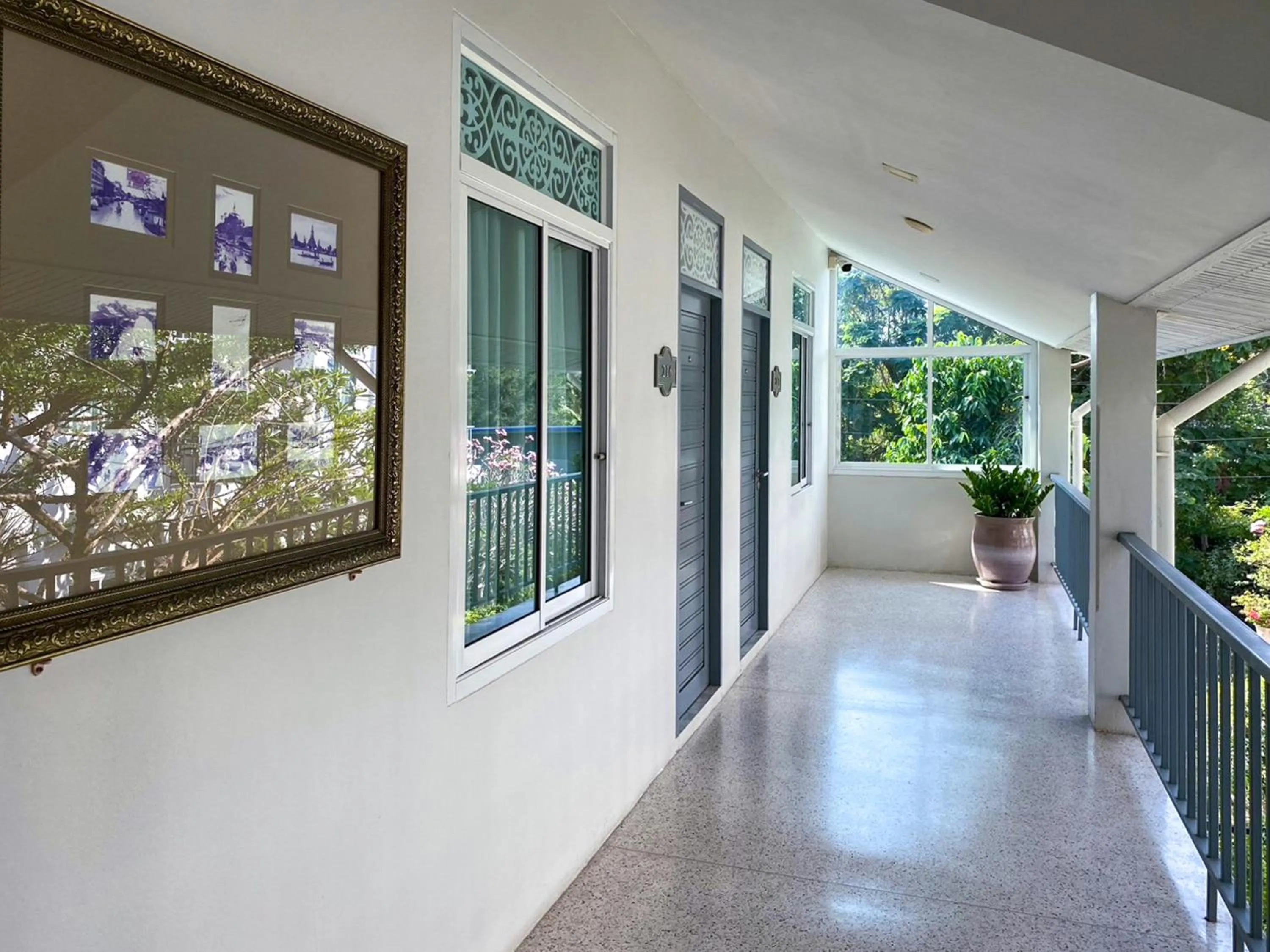 Balcony/Terrace in Villa Amphawa