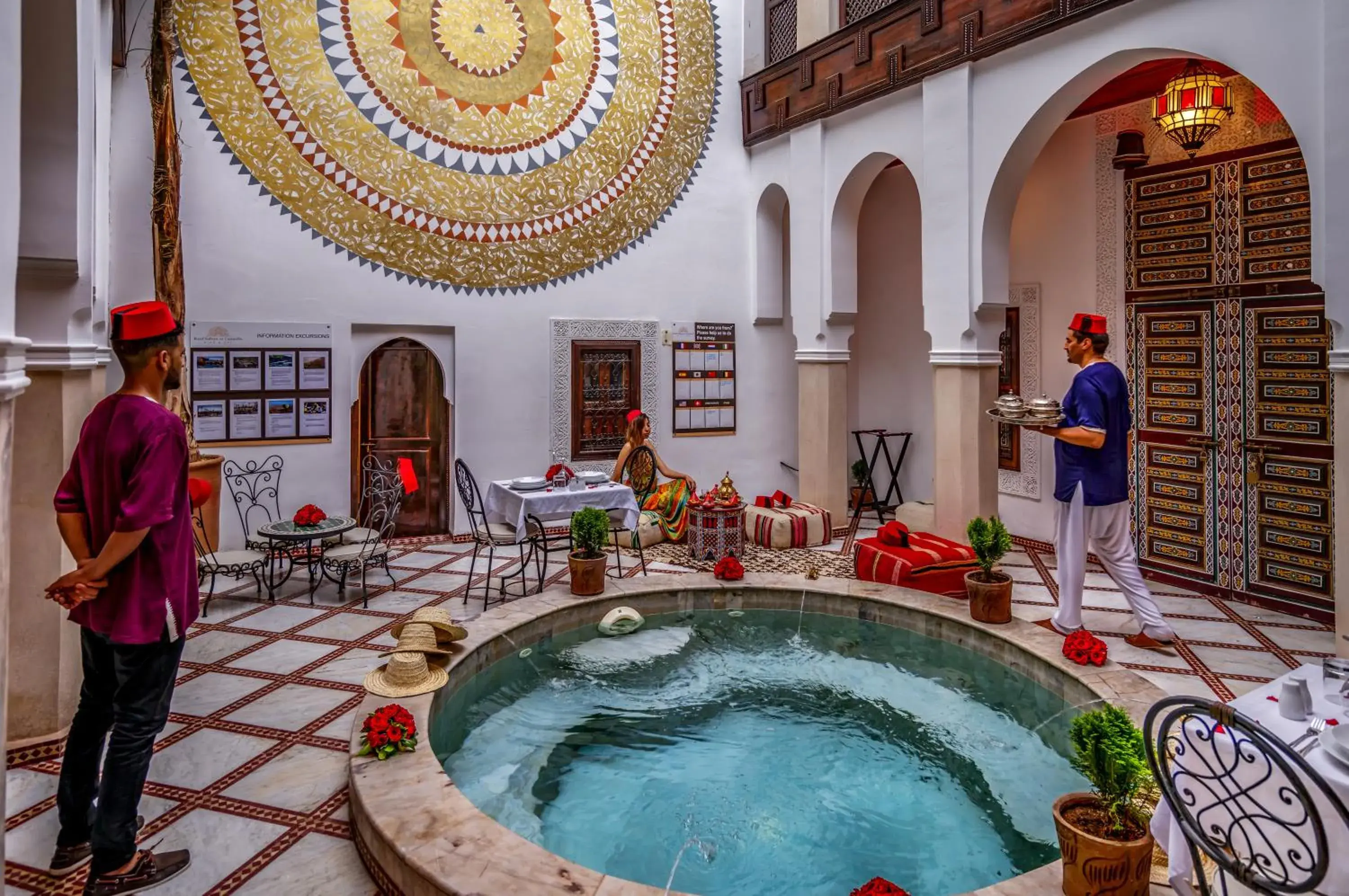 Swimming pool in Riad Safran et Cannelle & Spa Swimming pool in Riad Safran et Cannelle & Spa