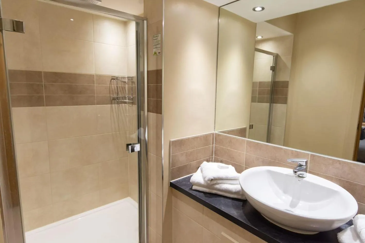 Shower in Great Hallingbury Manor & Lodges London Stansted