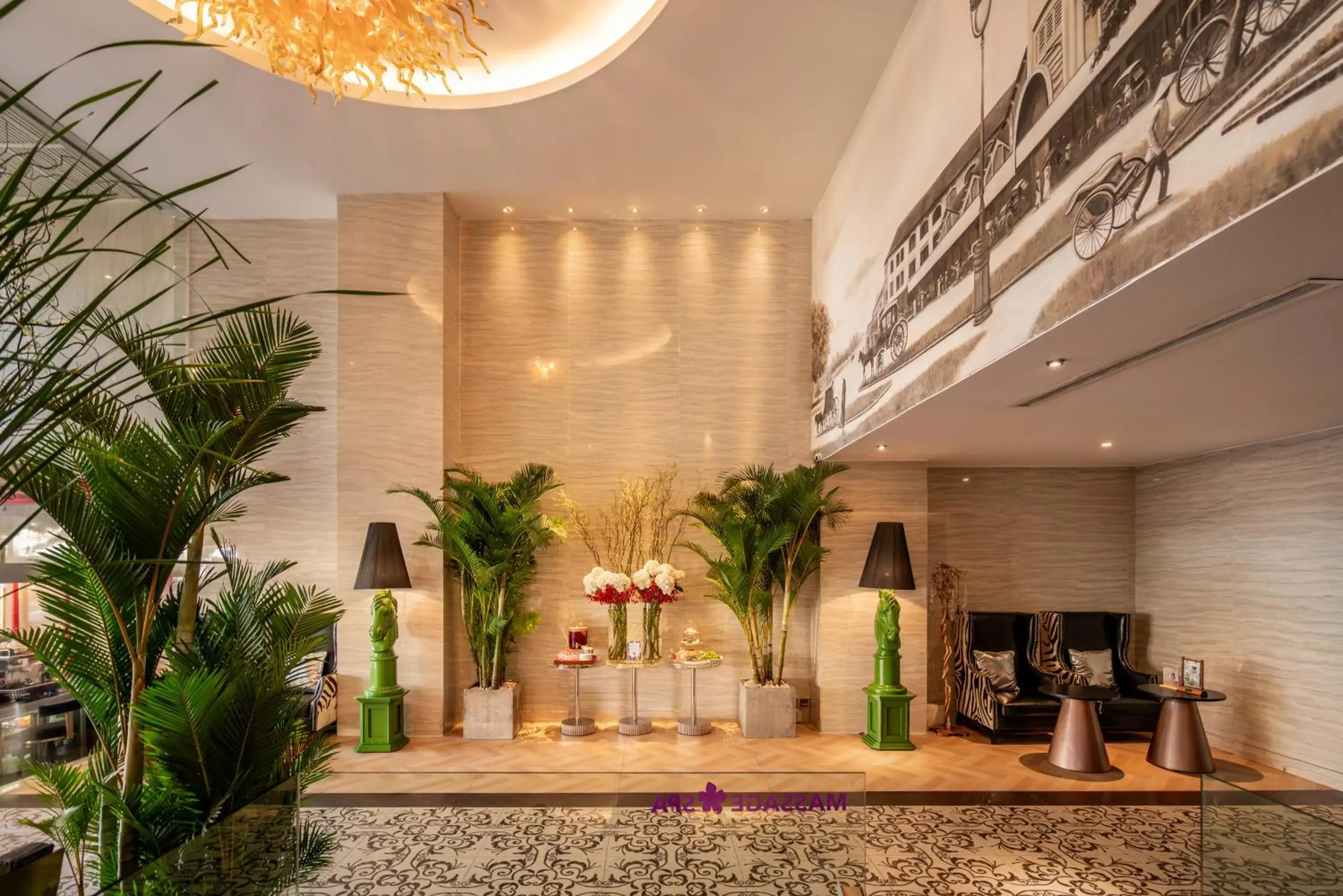 Lobby or reception in A&EM Phan Boi Chau Lobby or reception in A&EM Phan Boi Chau