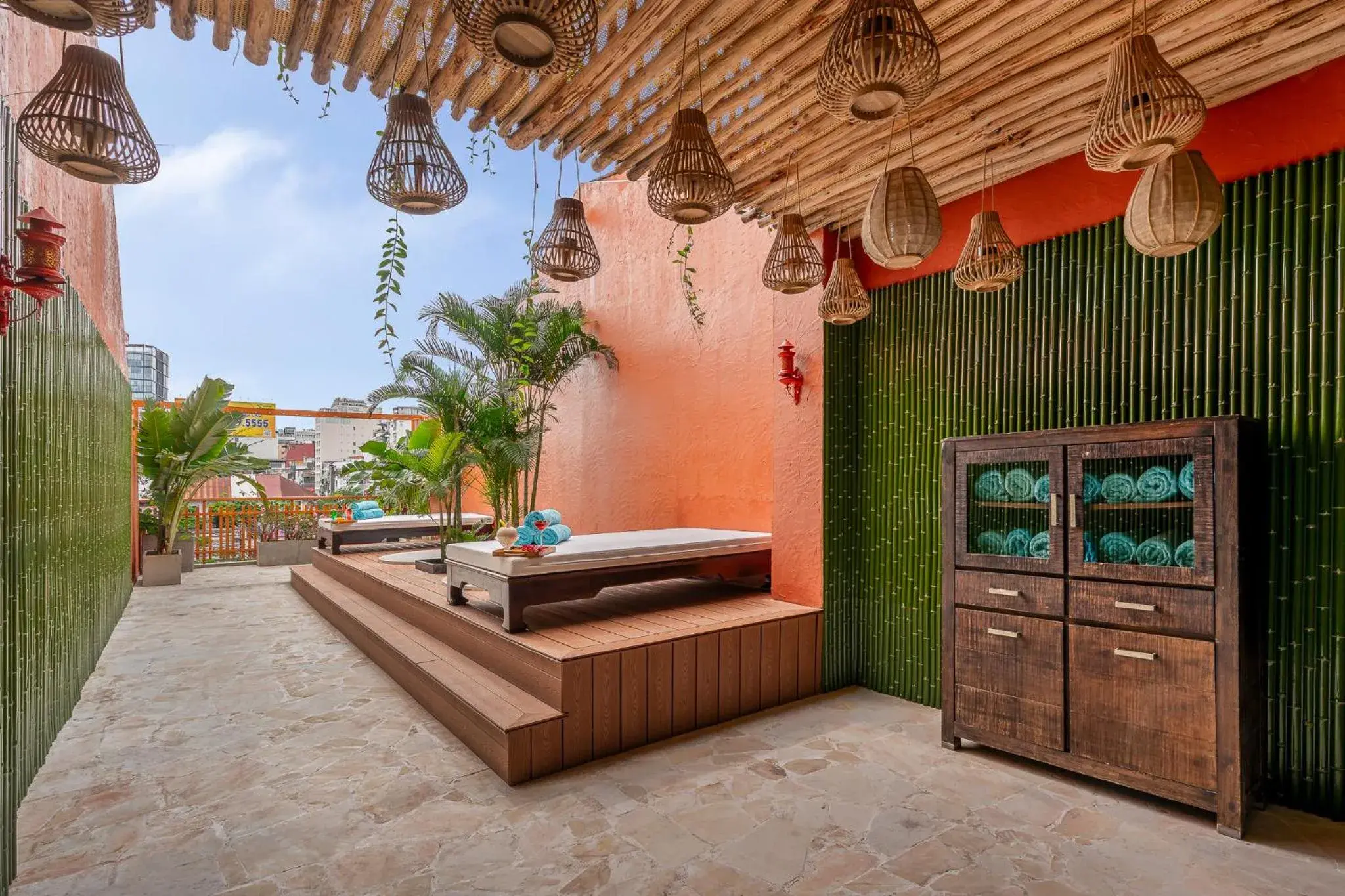 Swimming pool in A&EM Phan Boi Chau Swimming pool in A&EM Phan Boi Chau