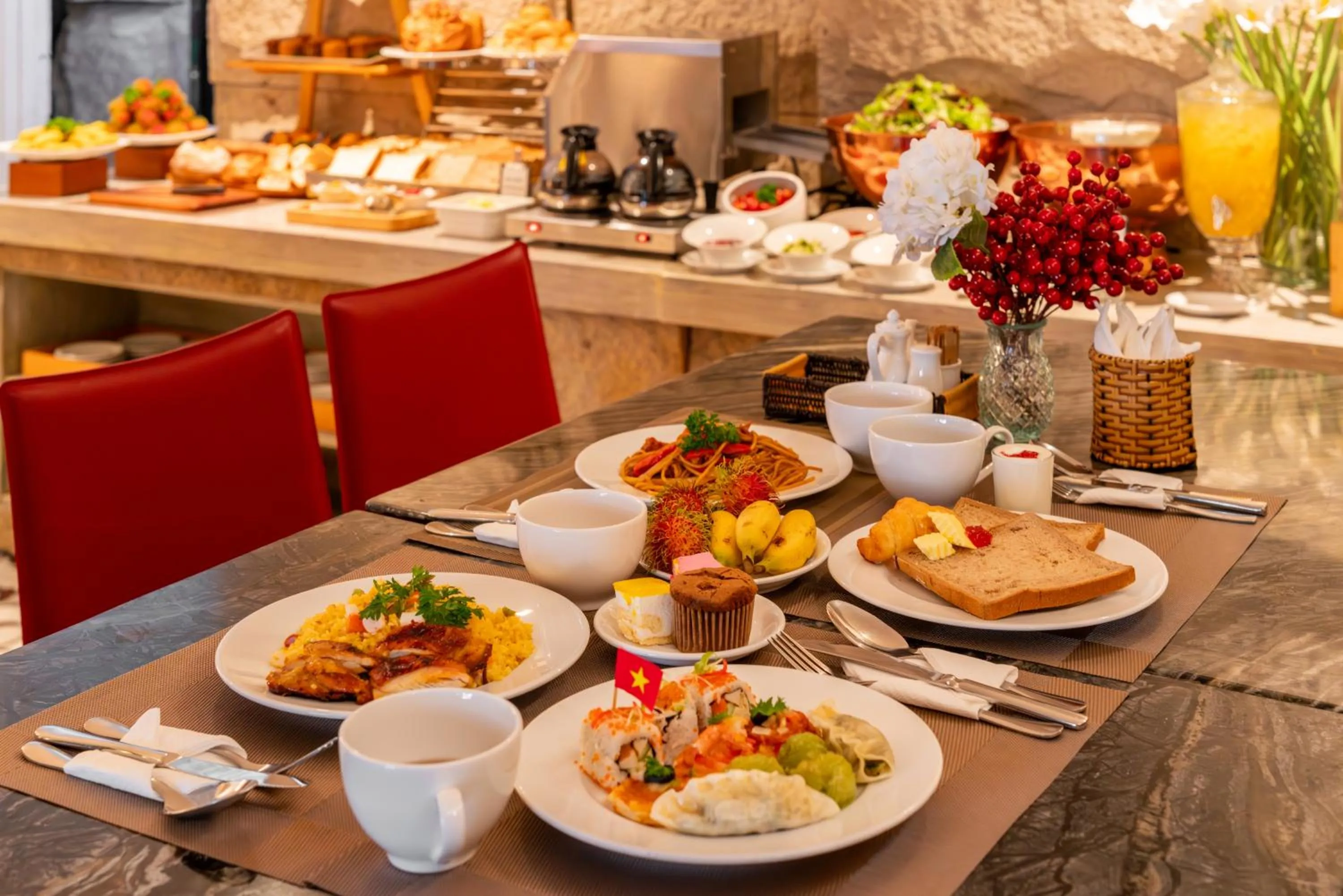 Breakfast in A&EM Phan Boi Chau