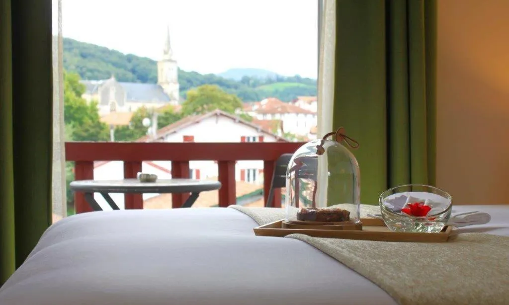 Balcony/Terrace in Hôtel Berria par La Maison de Pierre