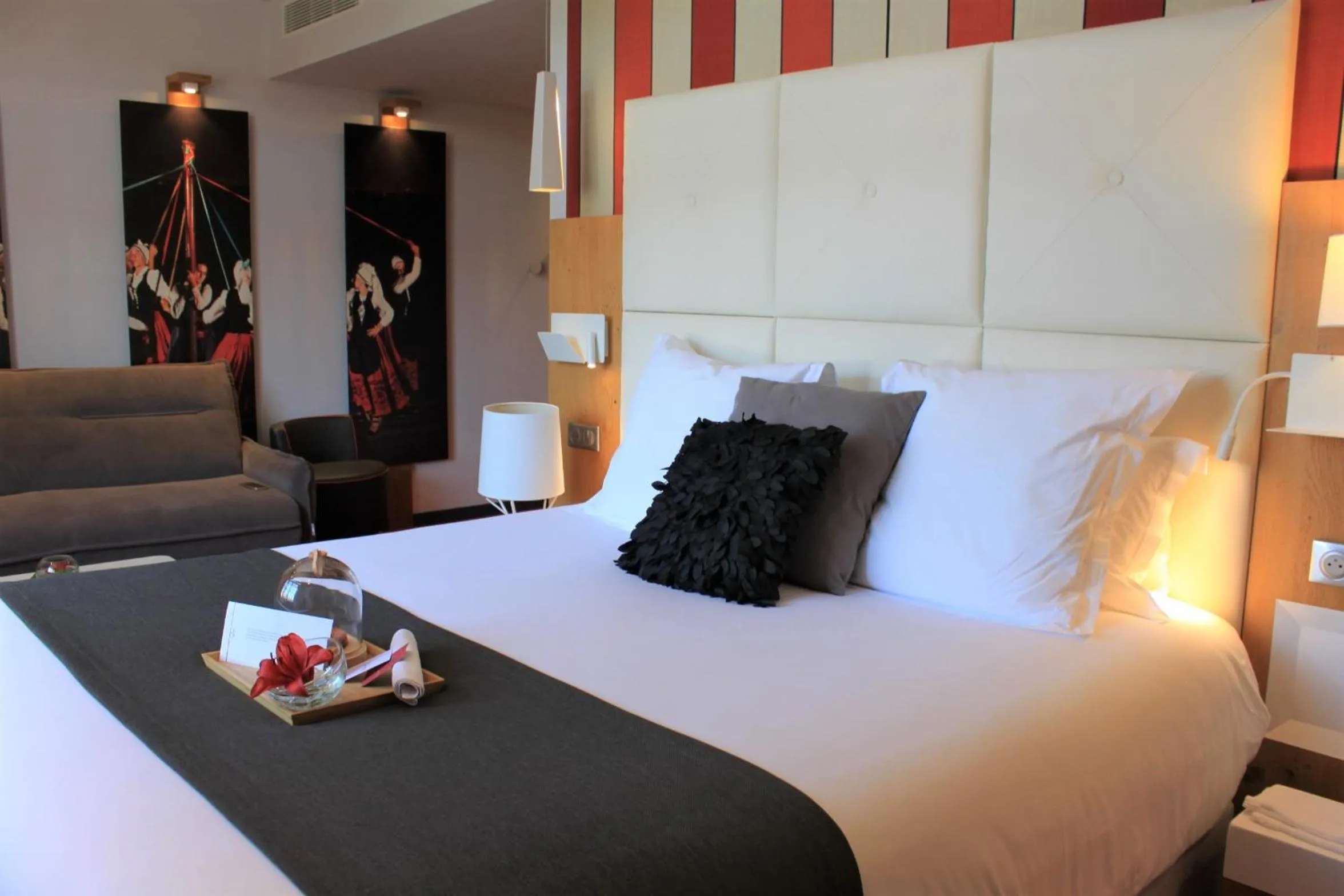 Photo of the whole room, Bed in Hôtel Berria par La Maison de Pierre