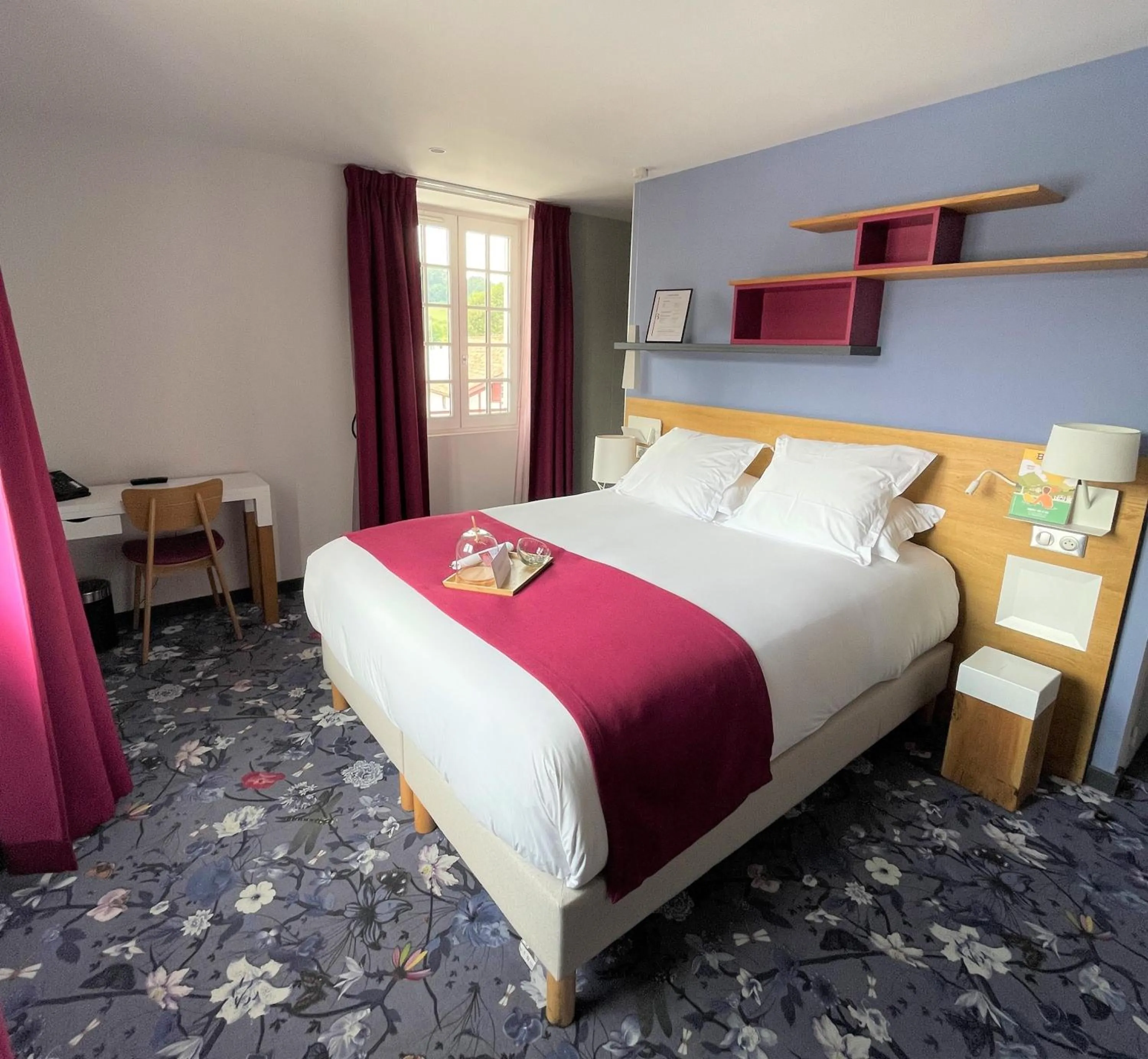 Photo of the whole room, Bed in Hôtel Berria par La Maison de Pierre