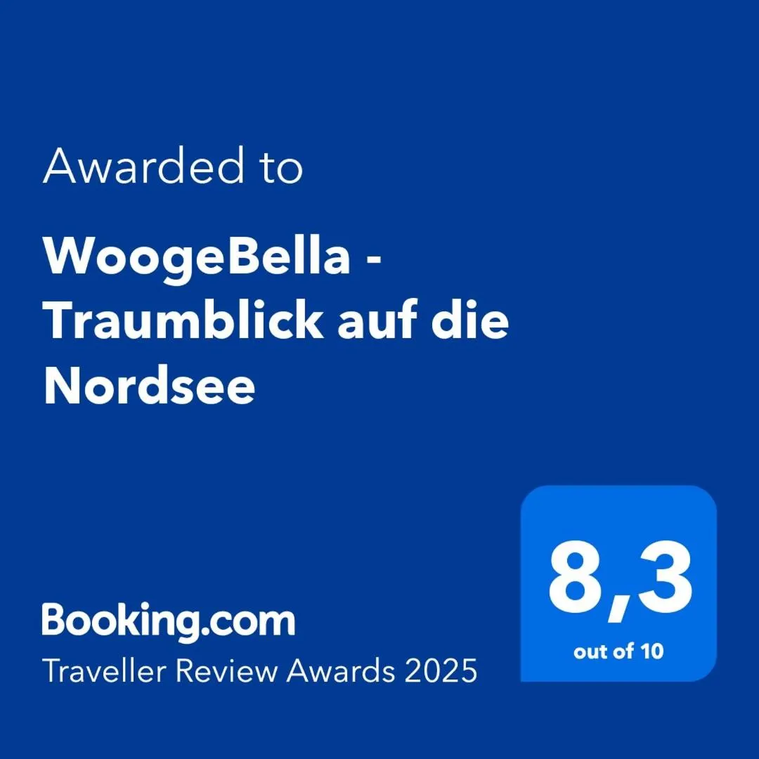 WoogeBella - Traumblick auf die Nordsee