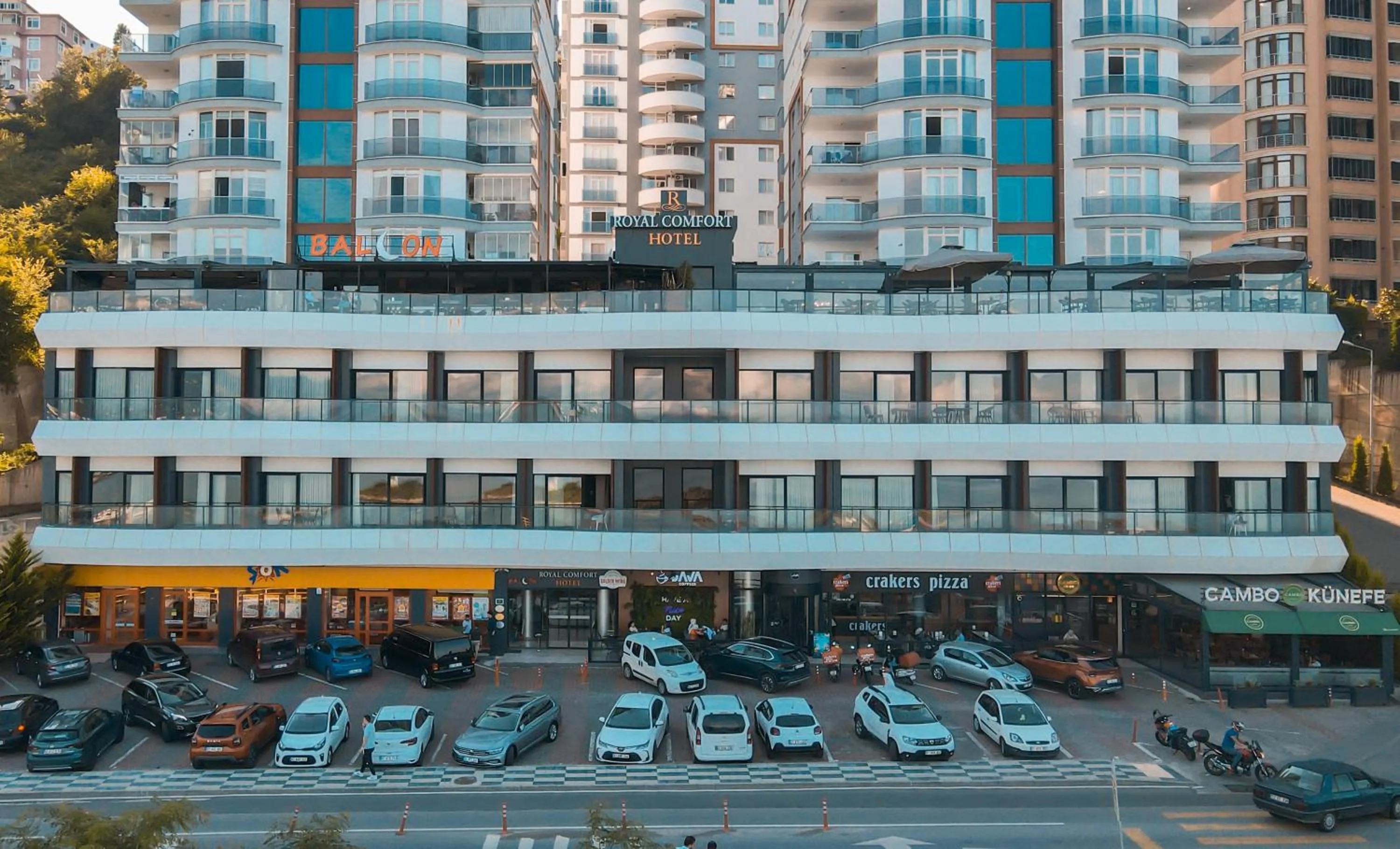 Off site in Royal Comfort Hotel