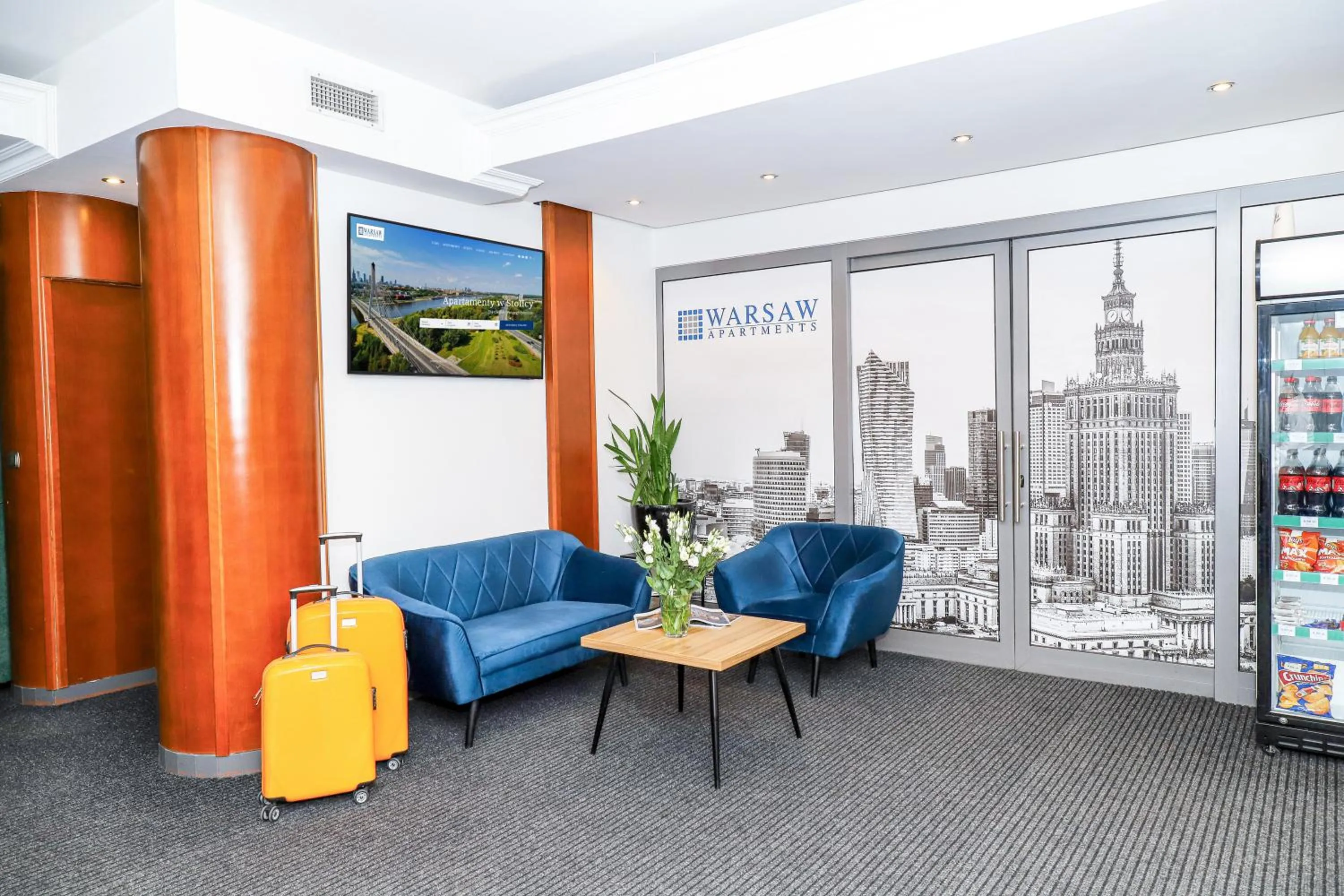 Lobby or reception in Warsaw Apartments - Apartamenty Sadyba