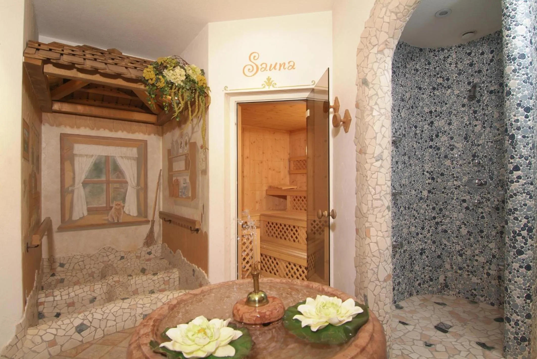 Sauna in Hotel Stella Alpina