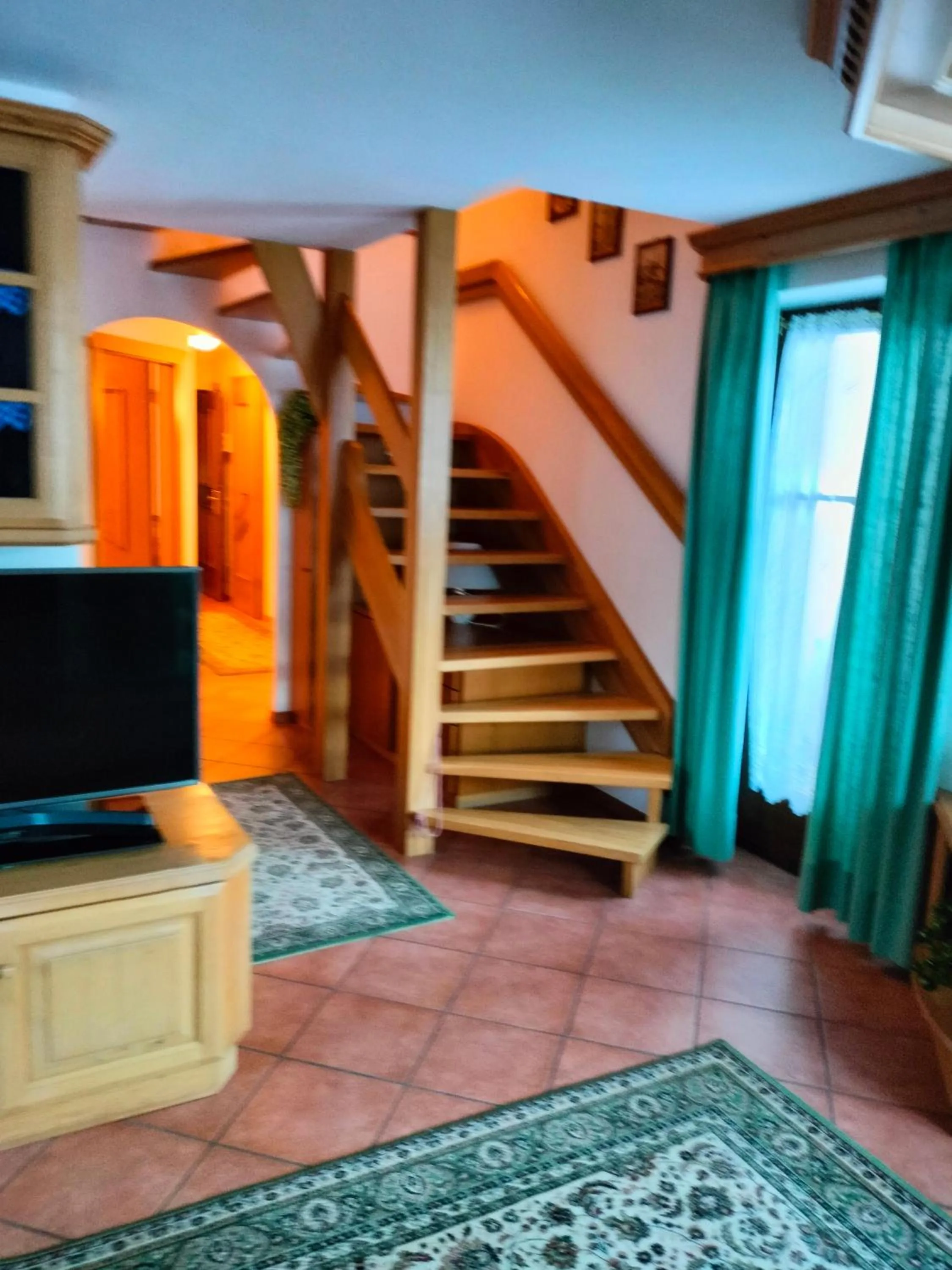 Communal lounge/ TV room in Hotel Stella Alpina