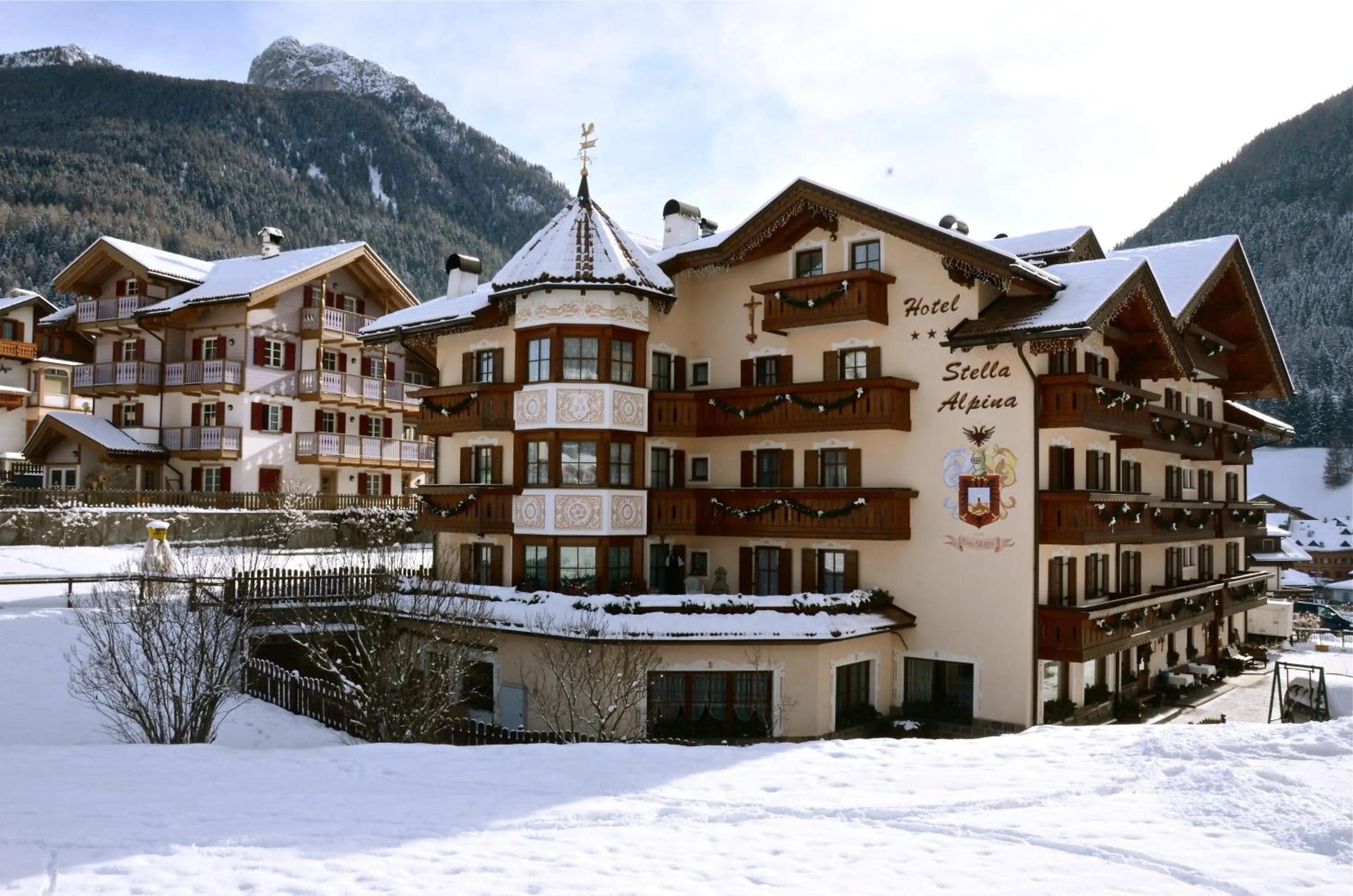 Facade/entrance in Hotel Stella Alpina