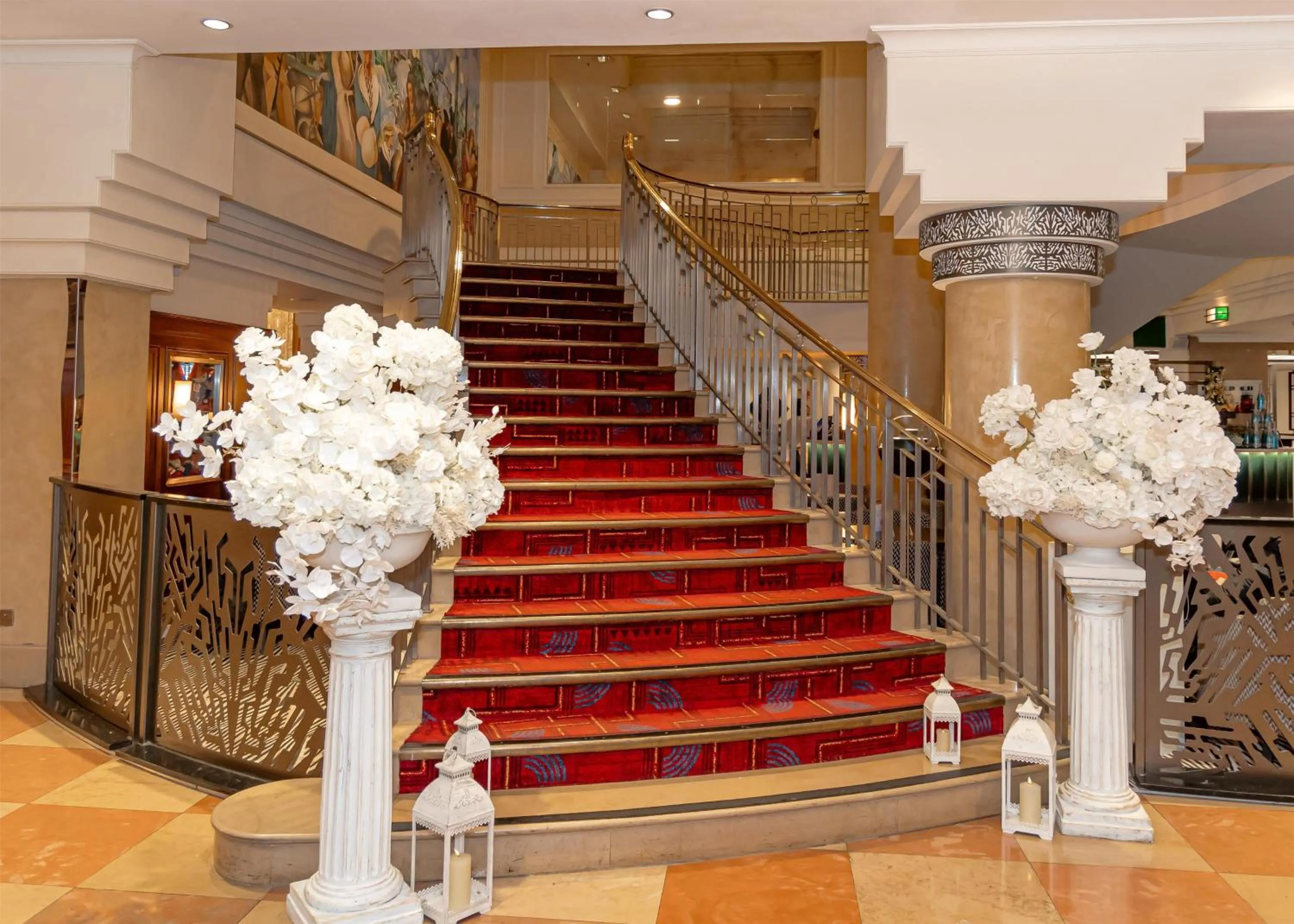 Lobby or reception in Hilton London Paddington