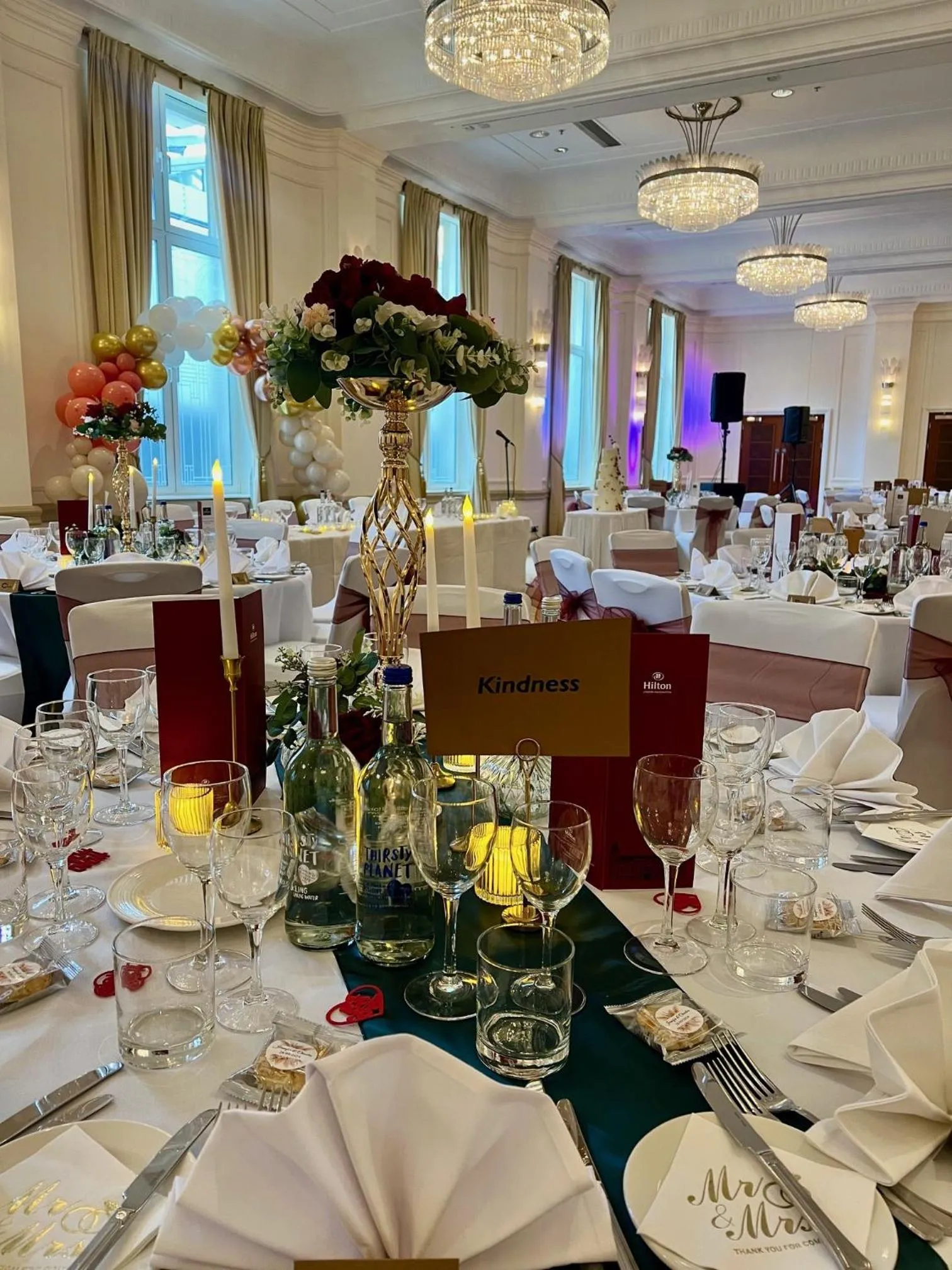 Dining area in Hilton London Paddington