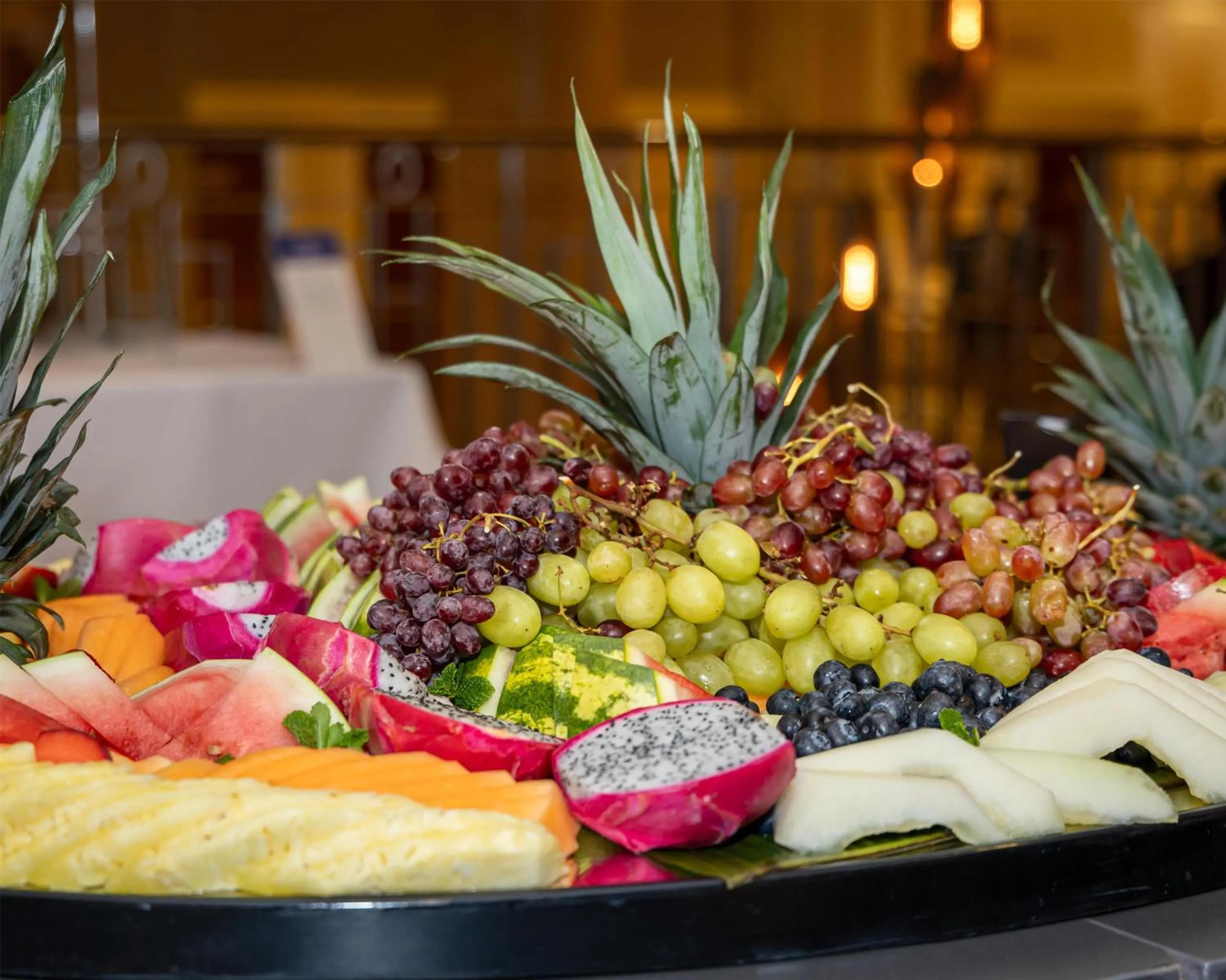 Dining area in Hilton London Paddington