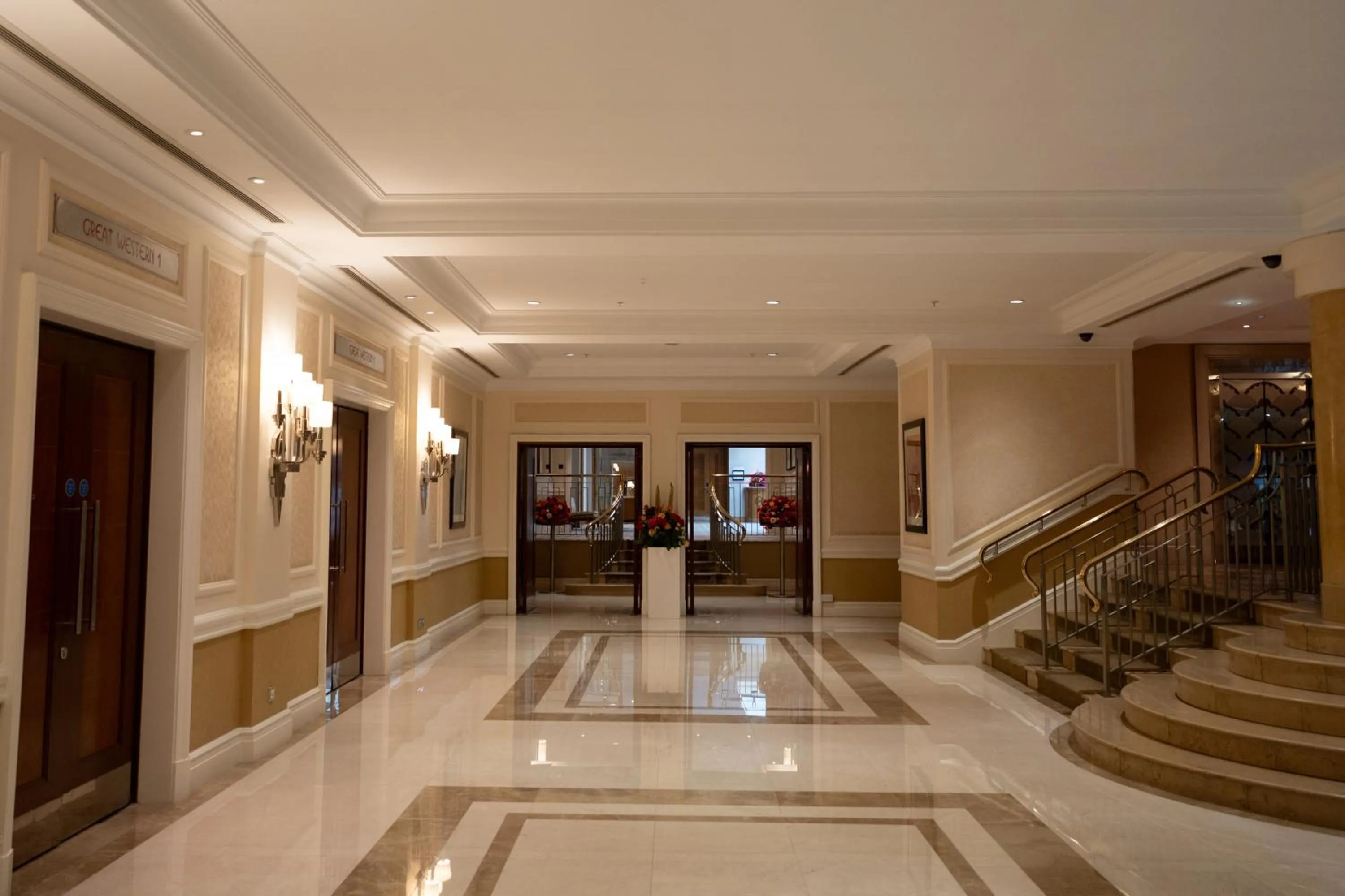 Lobby or reception in Hilton London Paddington