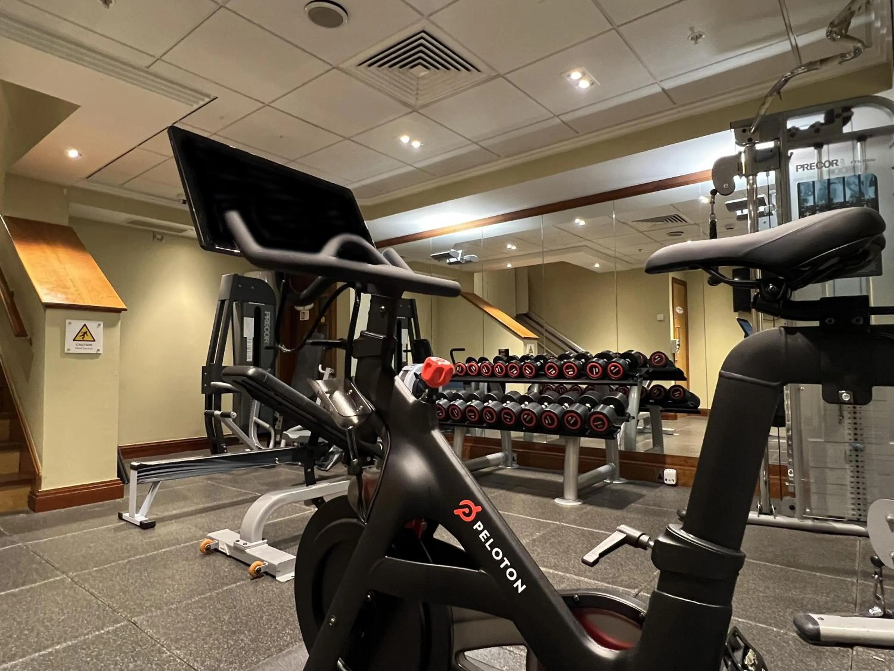Fitness centre/facilities in Hilton London Paddington