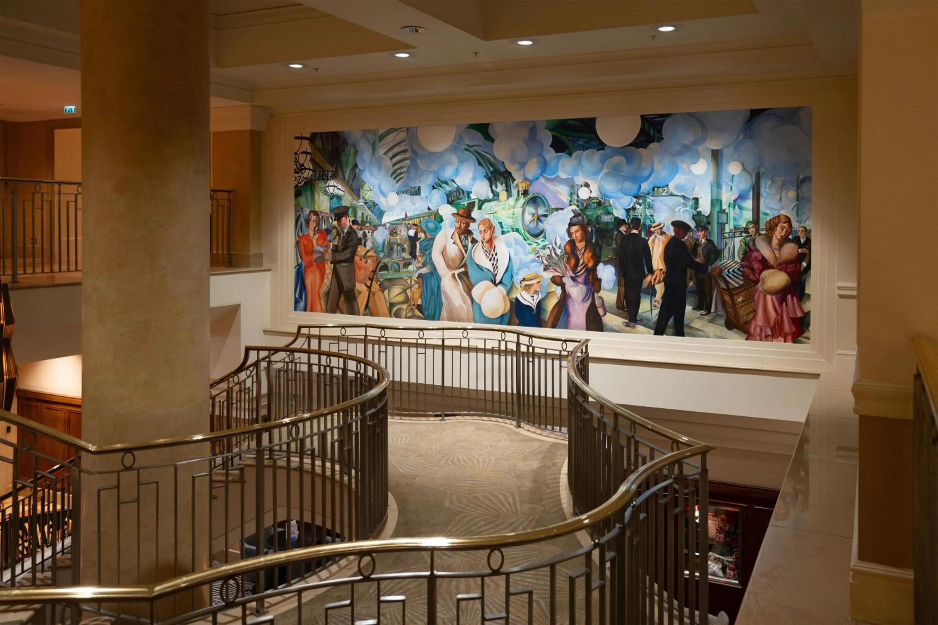 Lobby or reception in Hilton London Paddington