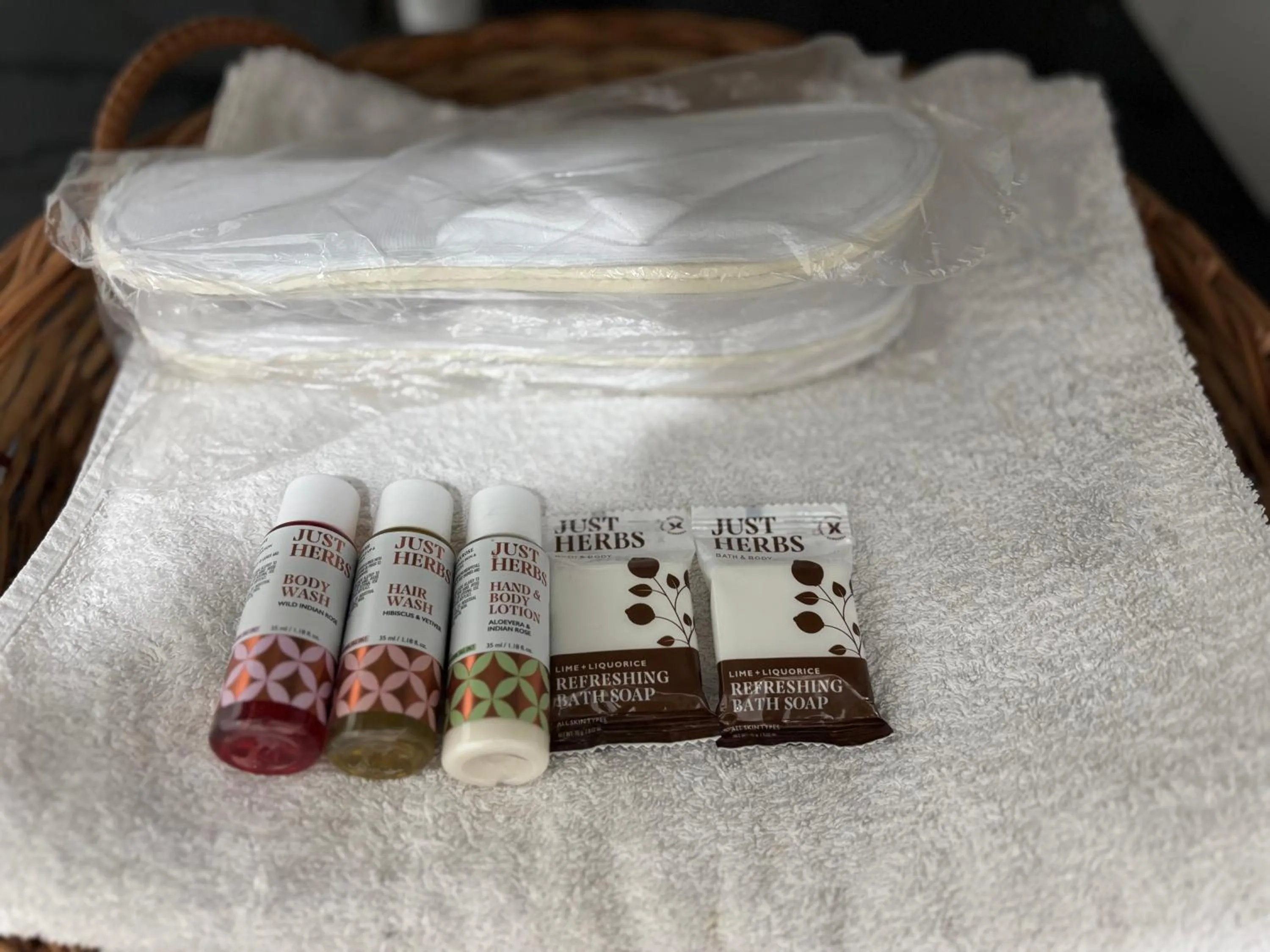 towels in Hotel Crescent