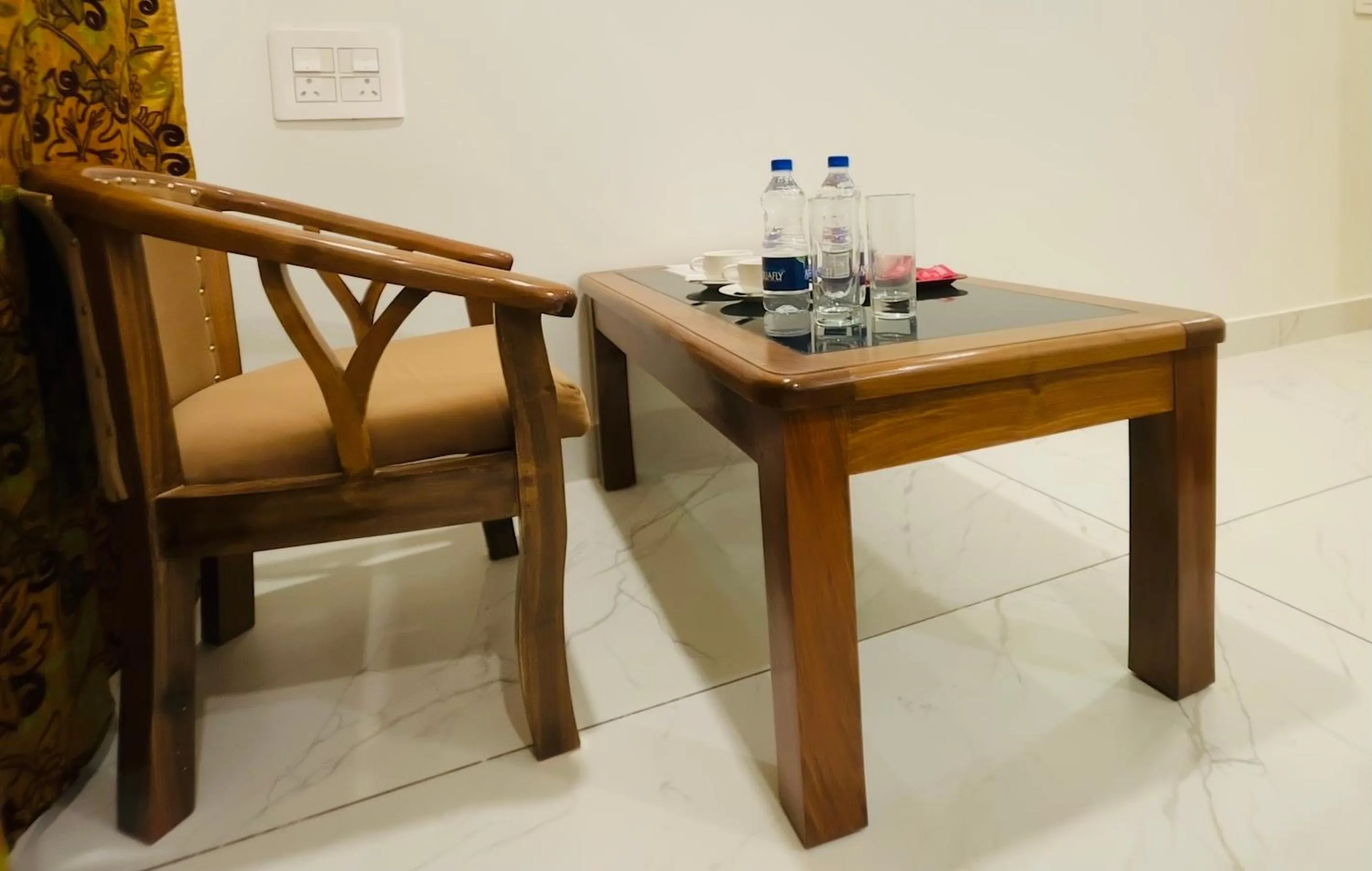 Seating area in Hotel Crescent