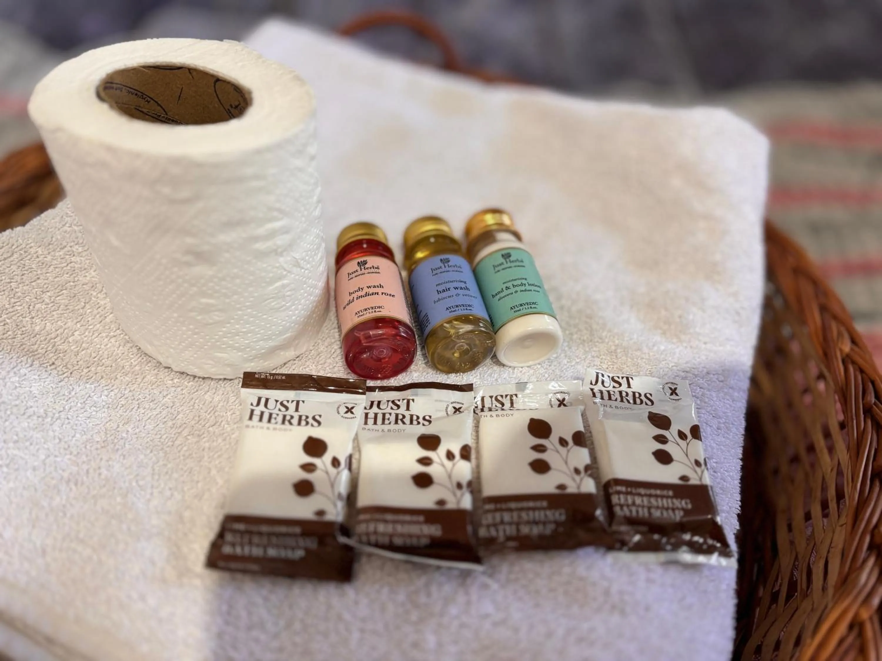 towels in Hotel Crescent