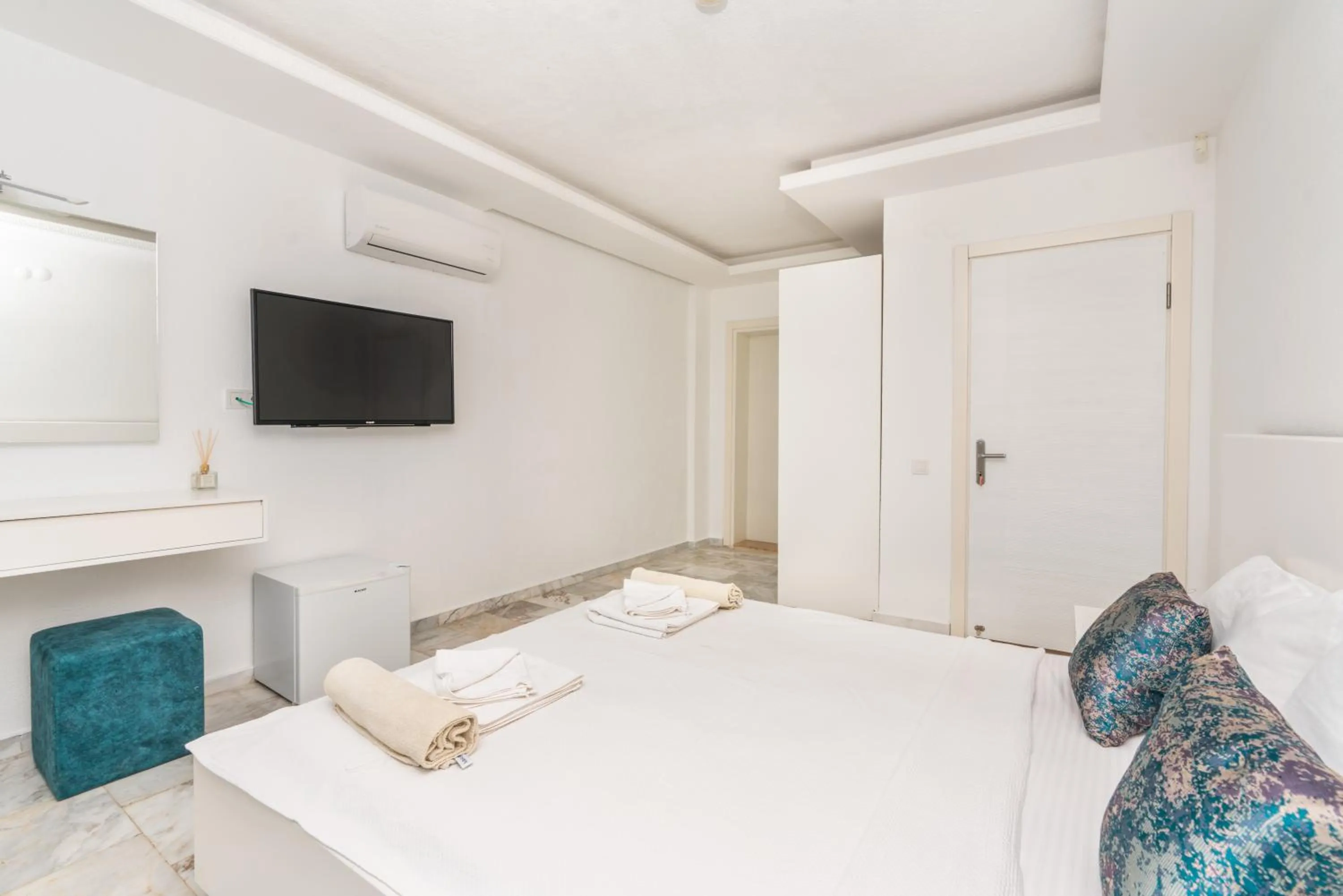 Bed in Infinity Villa Kalkan