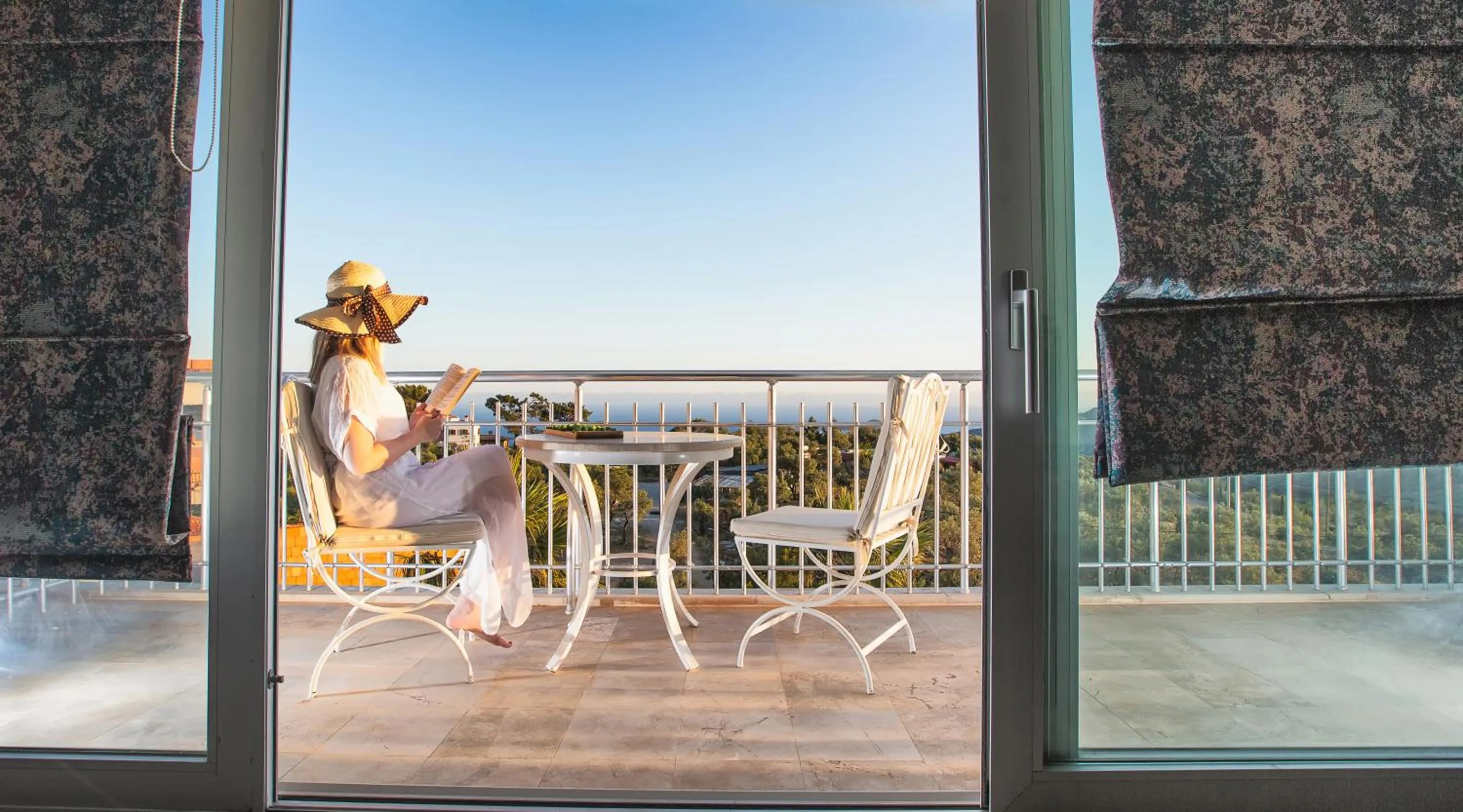 Balcony/Terrace in Infinity Villa Kalkan