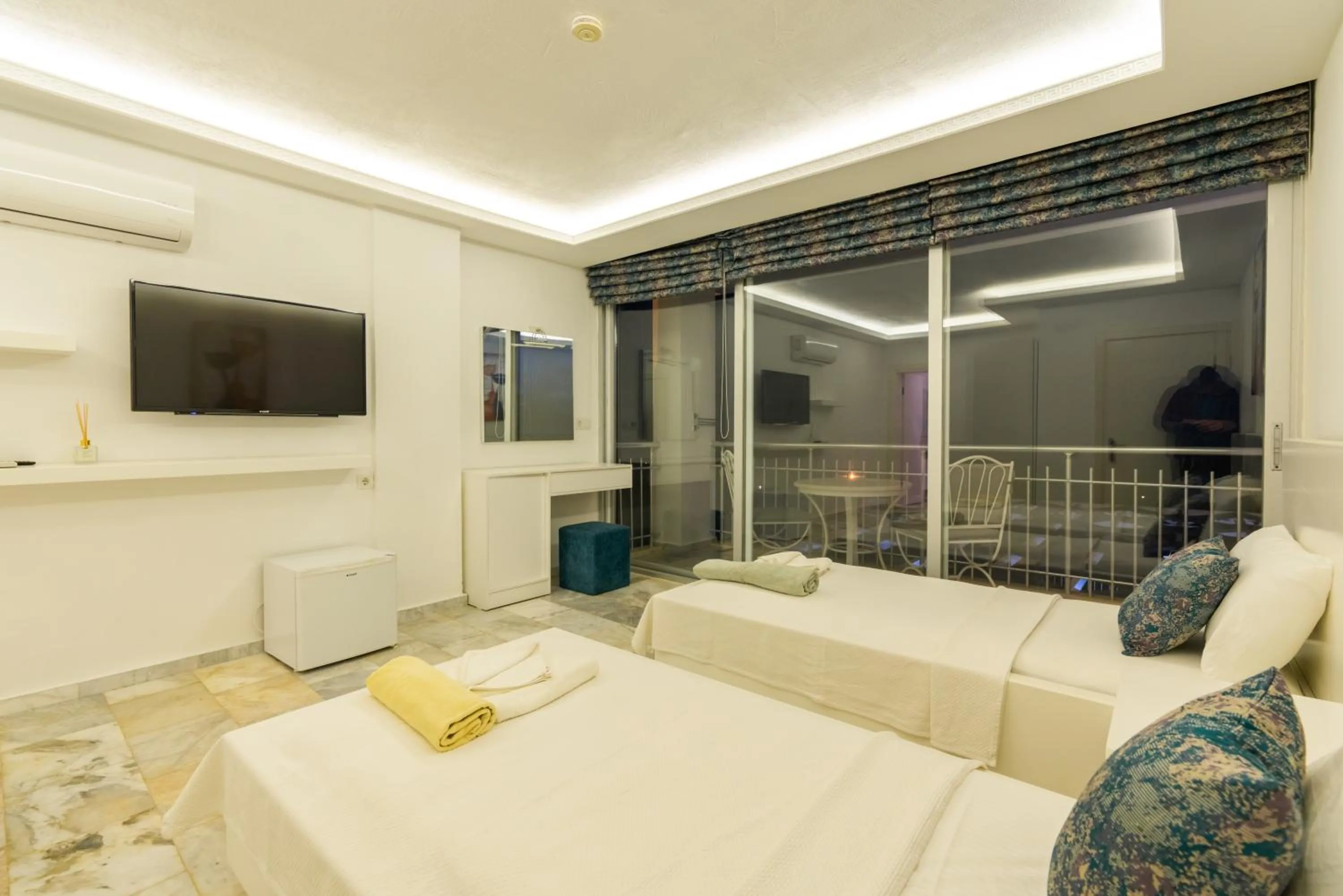 Bed in Infinity Villa Kalkan