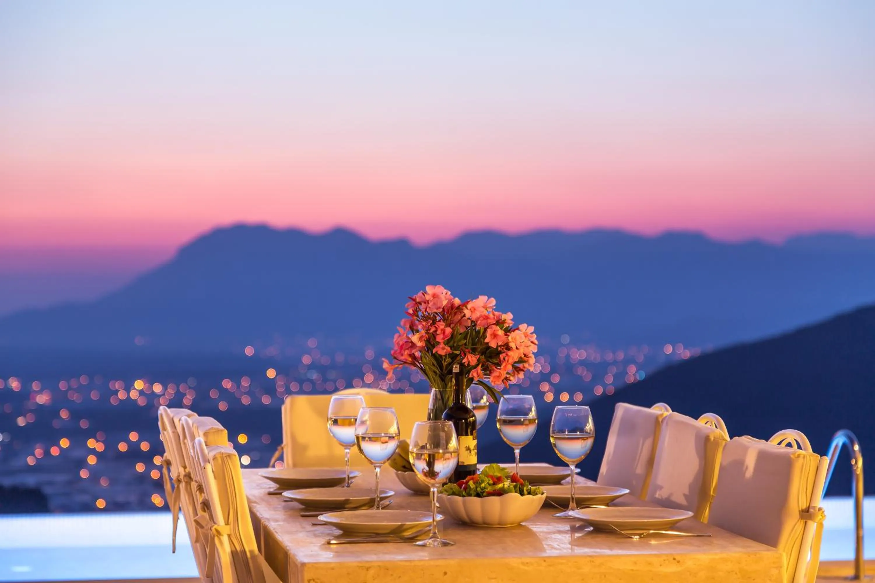Balcony/Terrace in Infinity Villa Kalkan