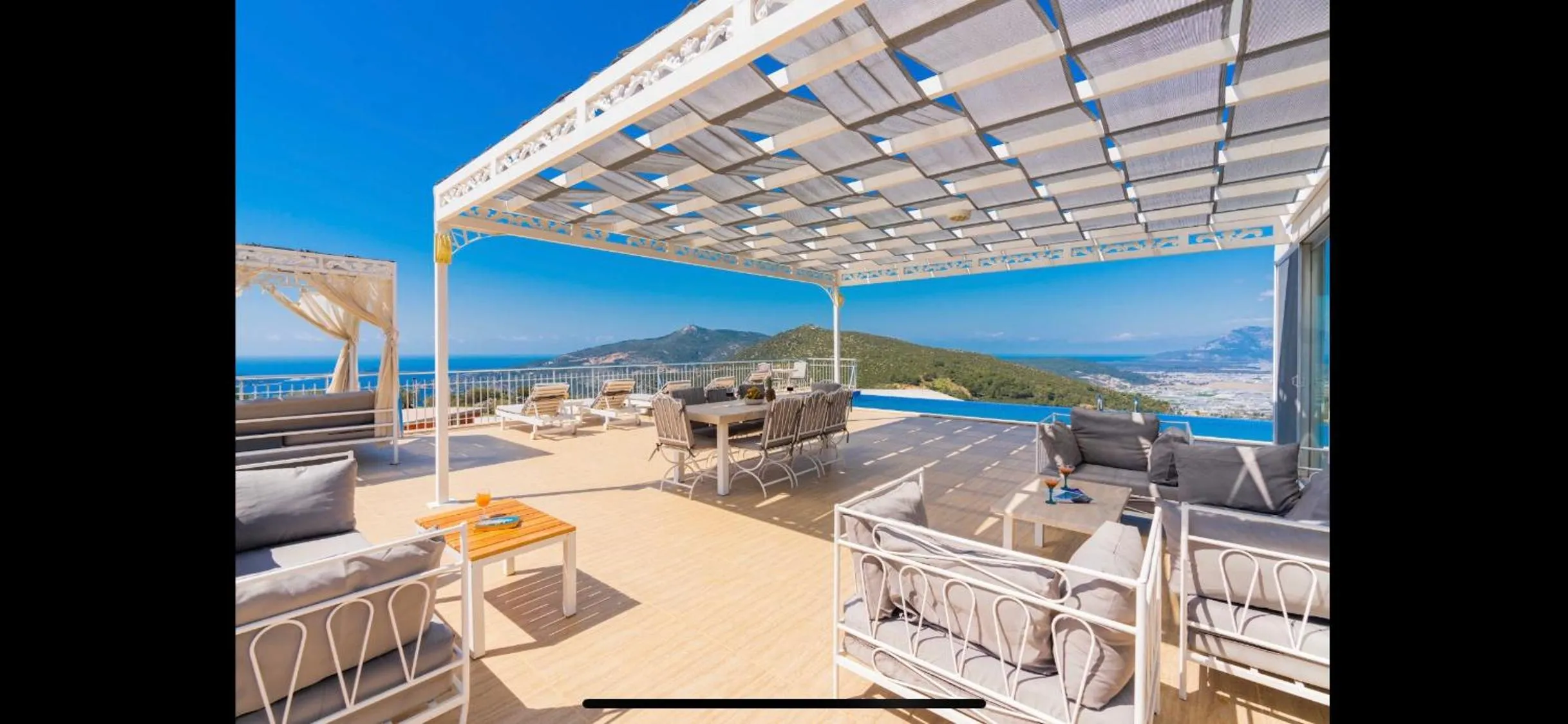 View (from property/room) in Infinity Villa Kalkan