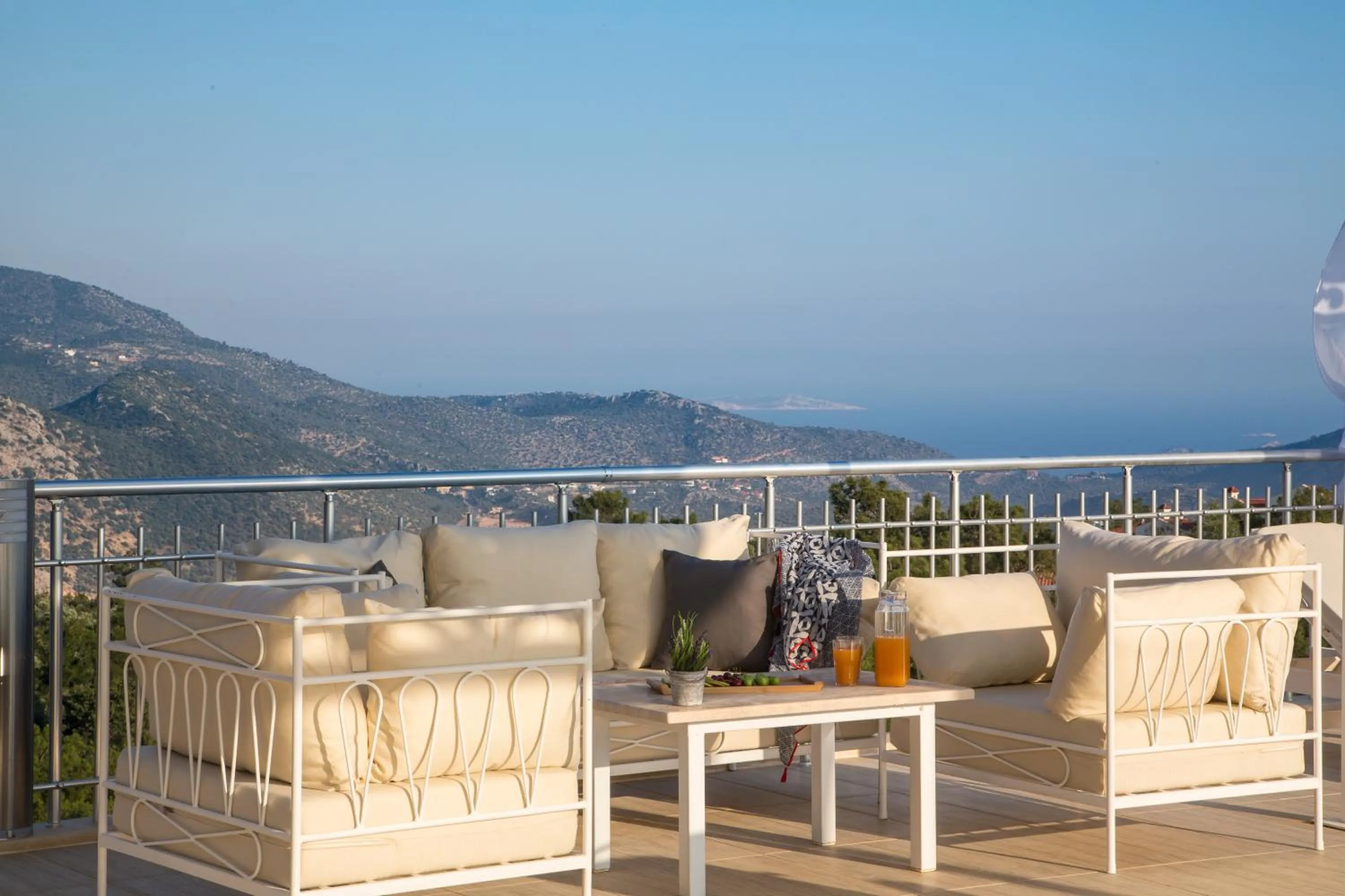 Balcony/Terrace in Infinity Villa Kalkan