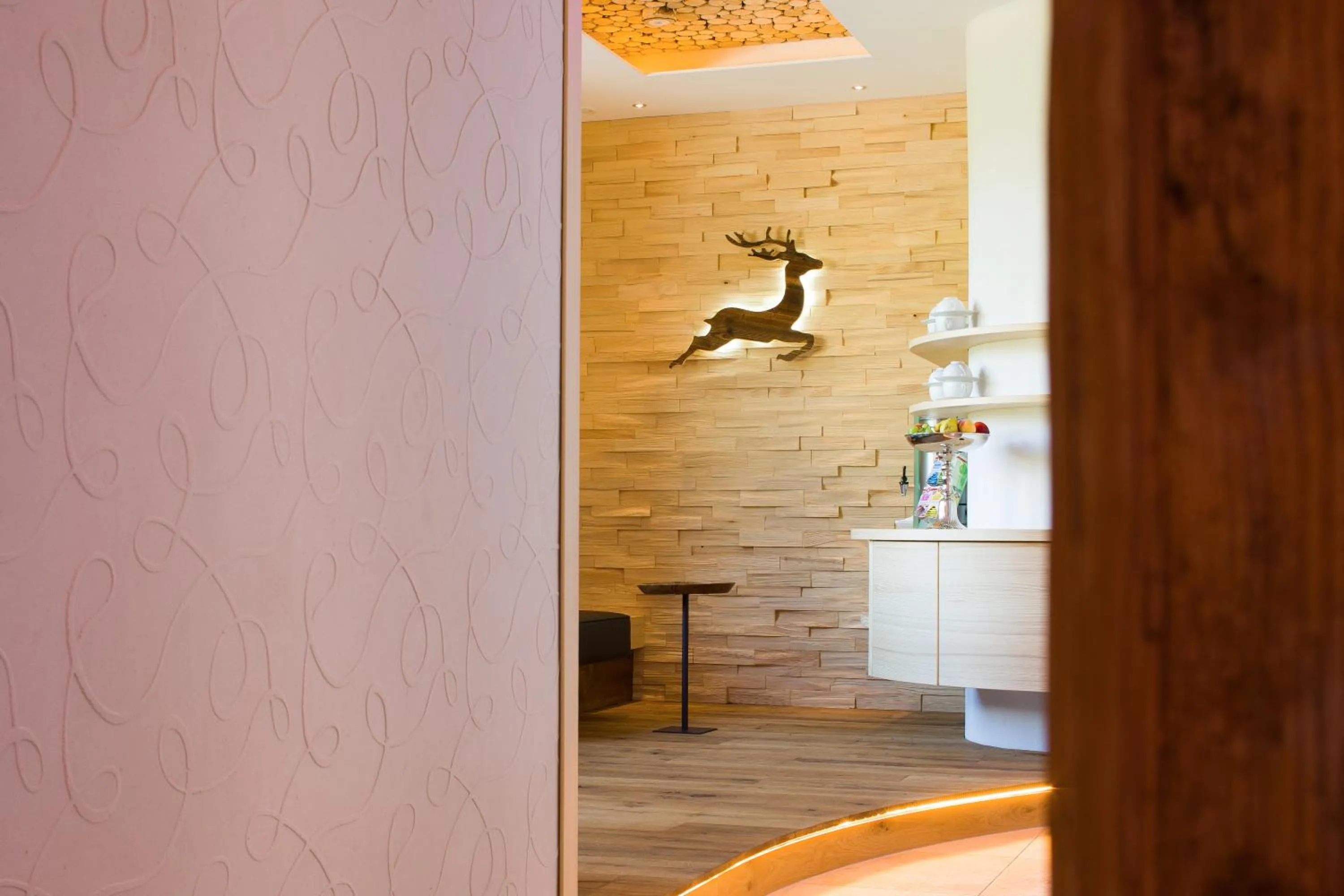 Decorative detail in Haller's Geniesserhotel