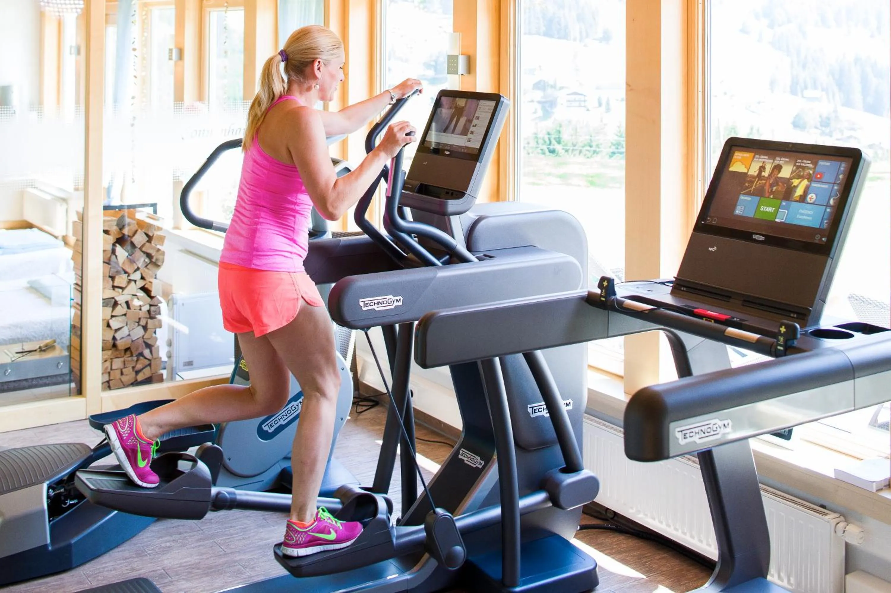 Fitness centre/facilities in Haller's Geniesserhotel