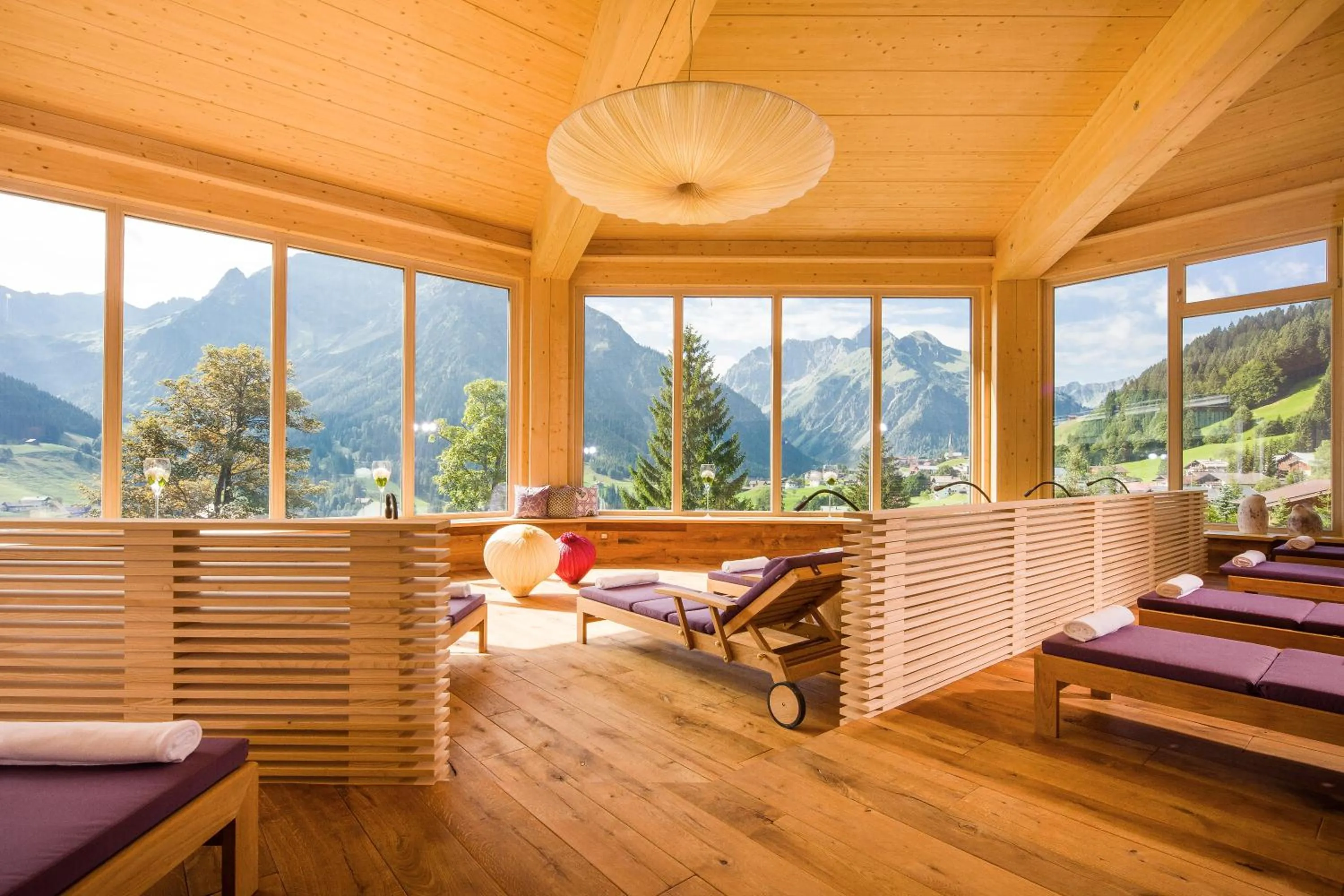 Spa and wellness centre/facilities in Haller's Geniesserhotel