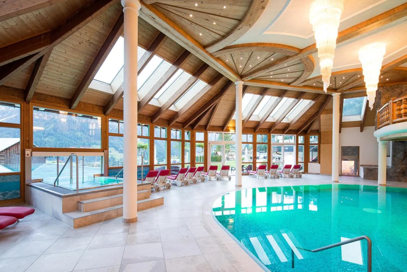 Public Bath in Haller's Geniesserhotel