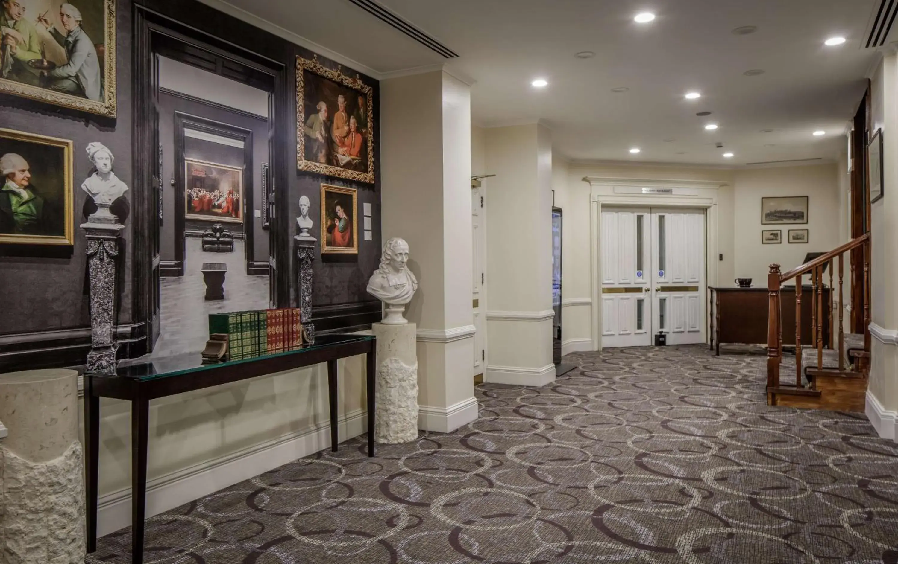 Lobby or reception in Hilton London Euston Lobby or reception in Hilton London Euston