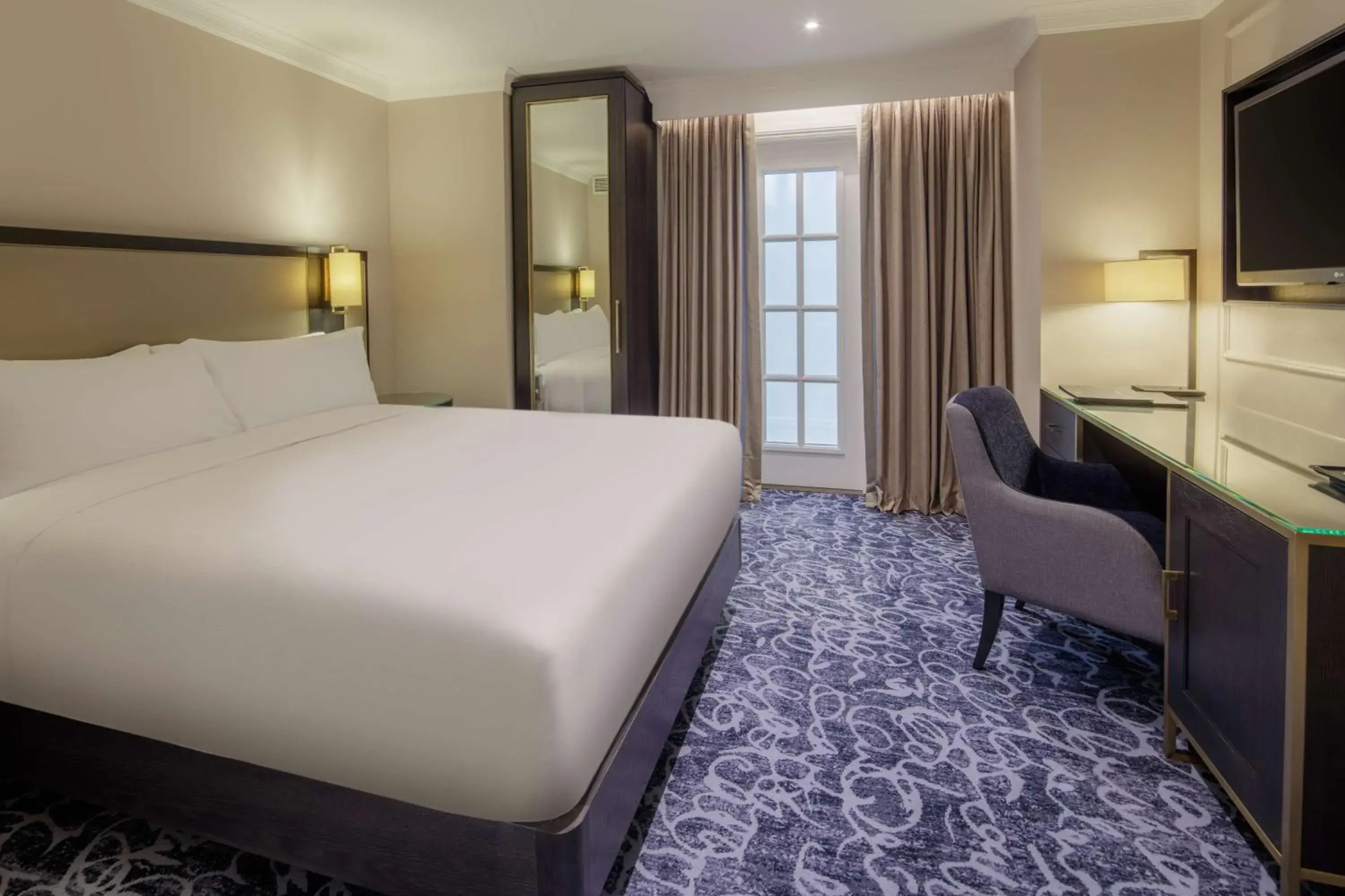 Bed in Hilton London Euston Bed in Hilton London Euston